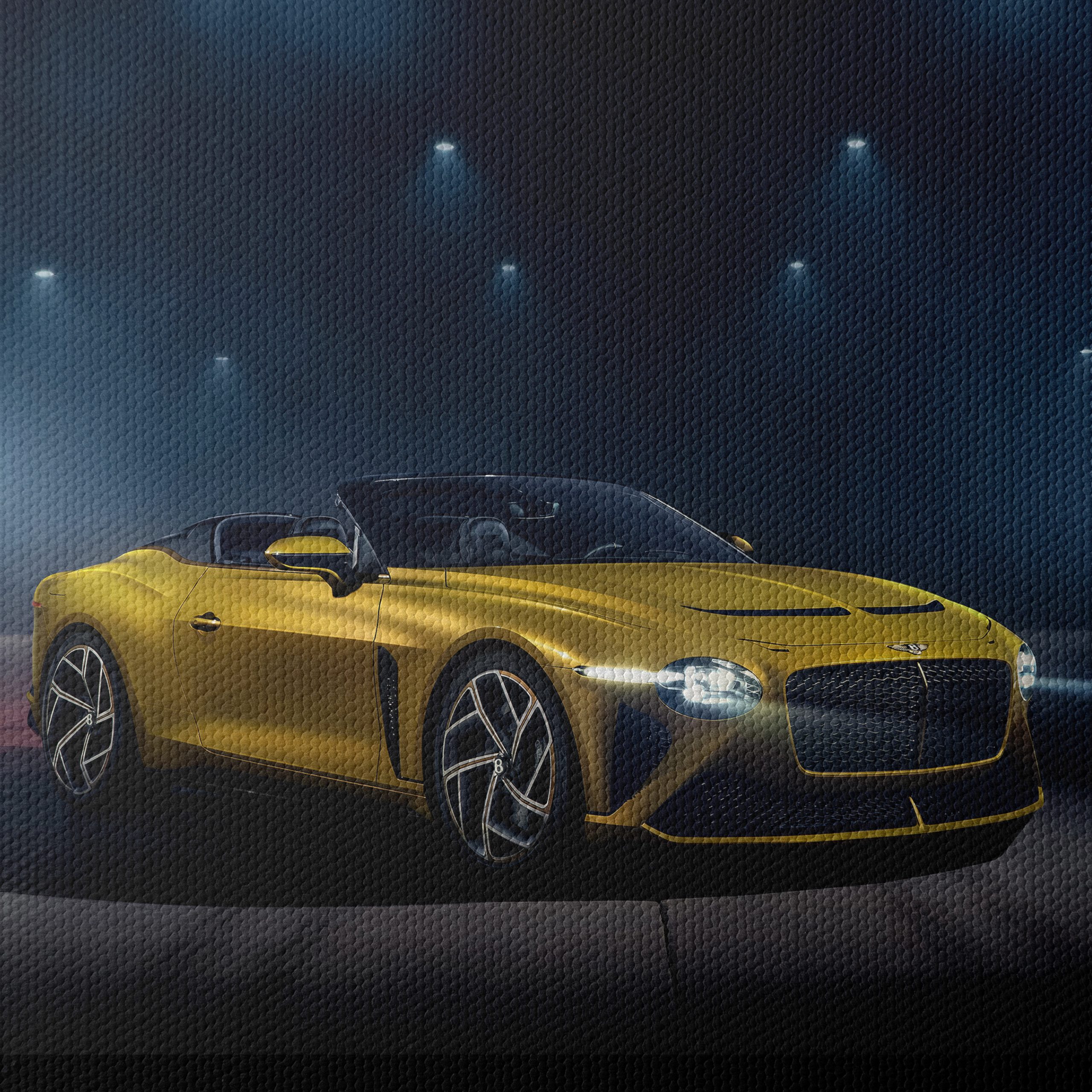 Stunning Classic Car Under Dramatic Lights - Image 4