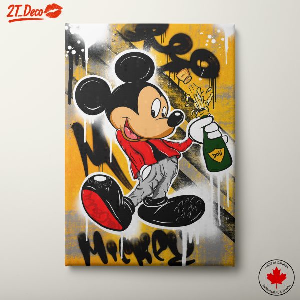 Mickey Mouse Urban Street Art