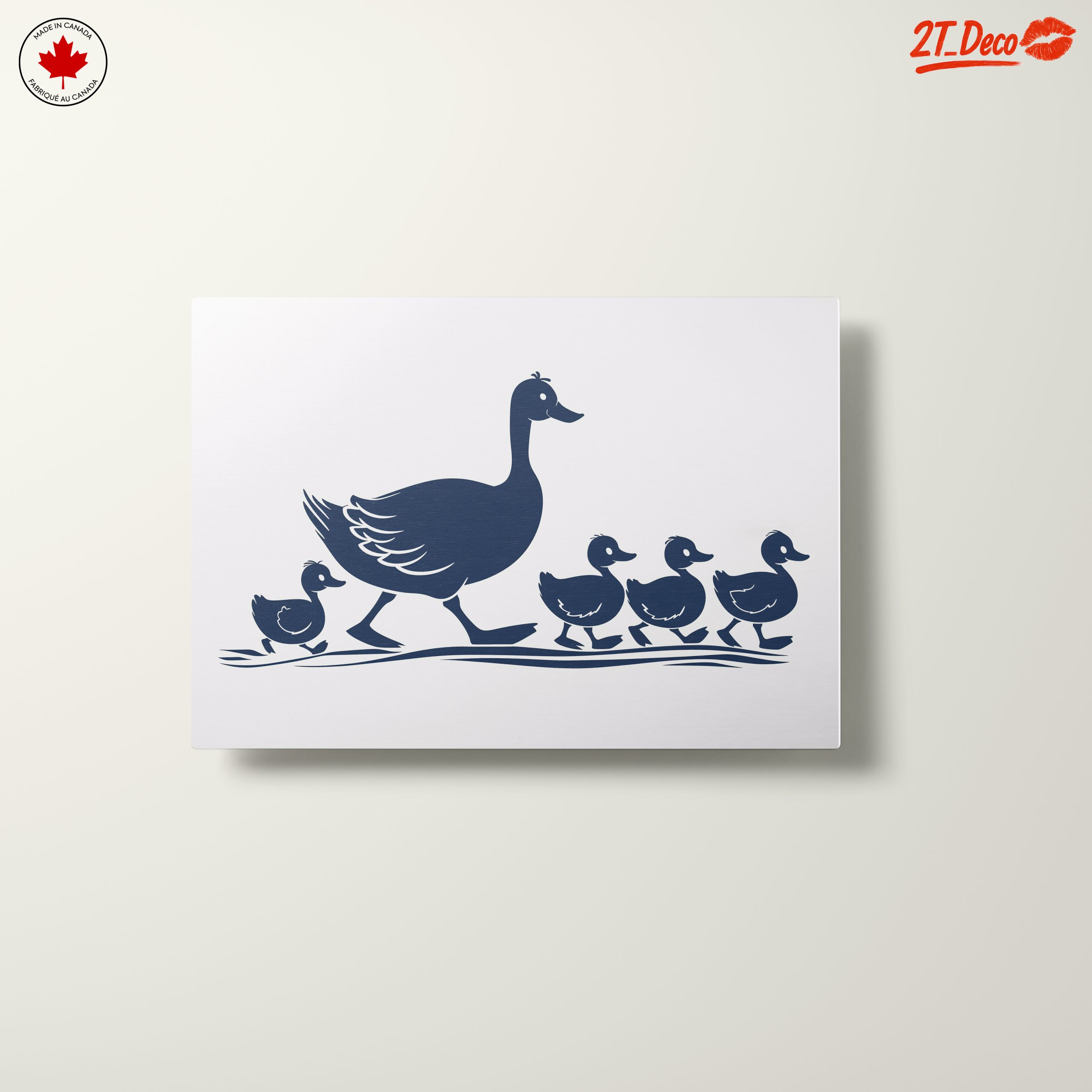 Charming Duck and Ducklings Illustration - Image 10
