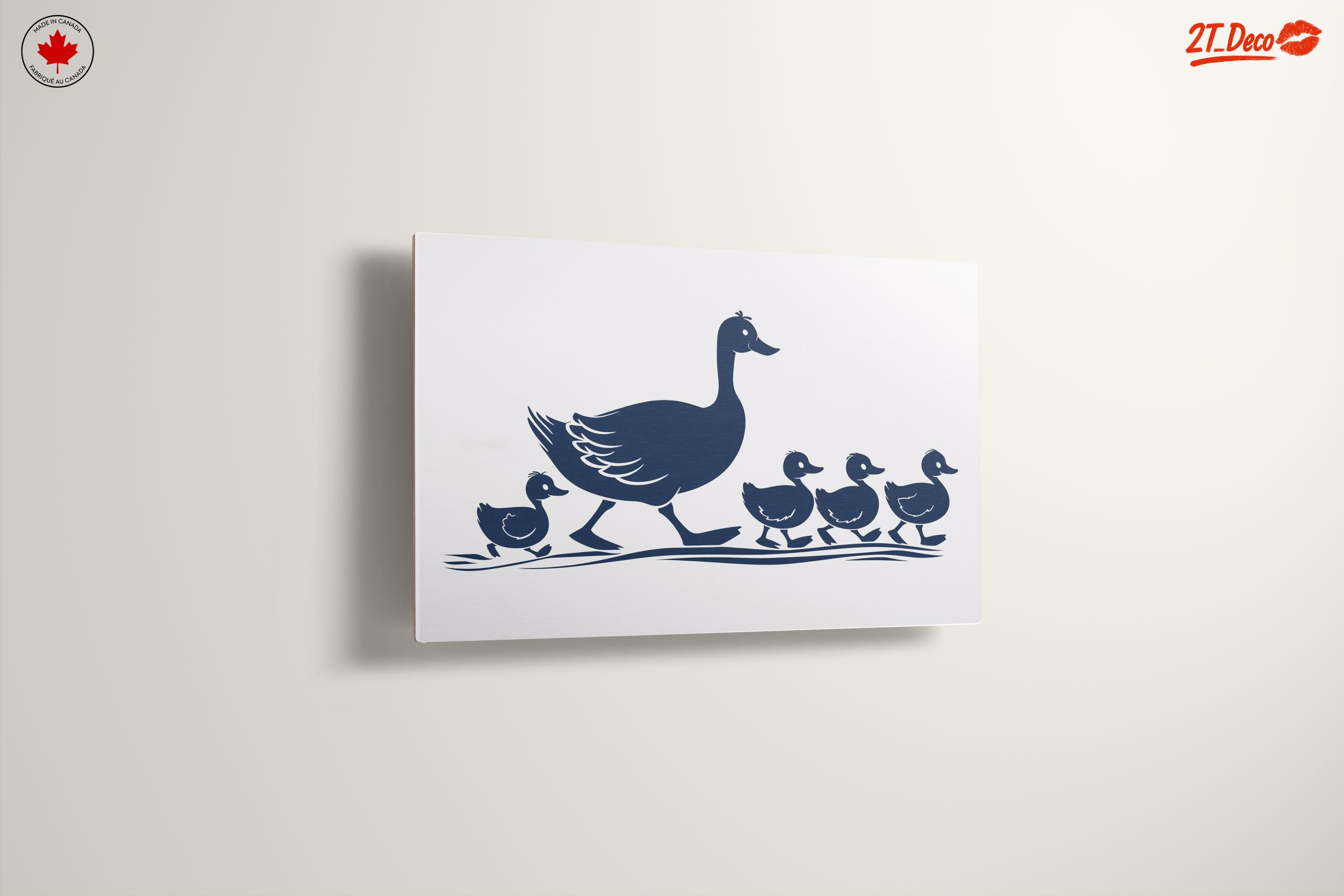 Charming Duck and Ducklings Illustration - Image 13