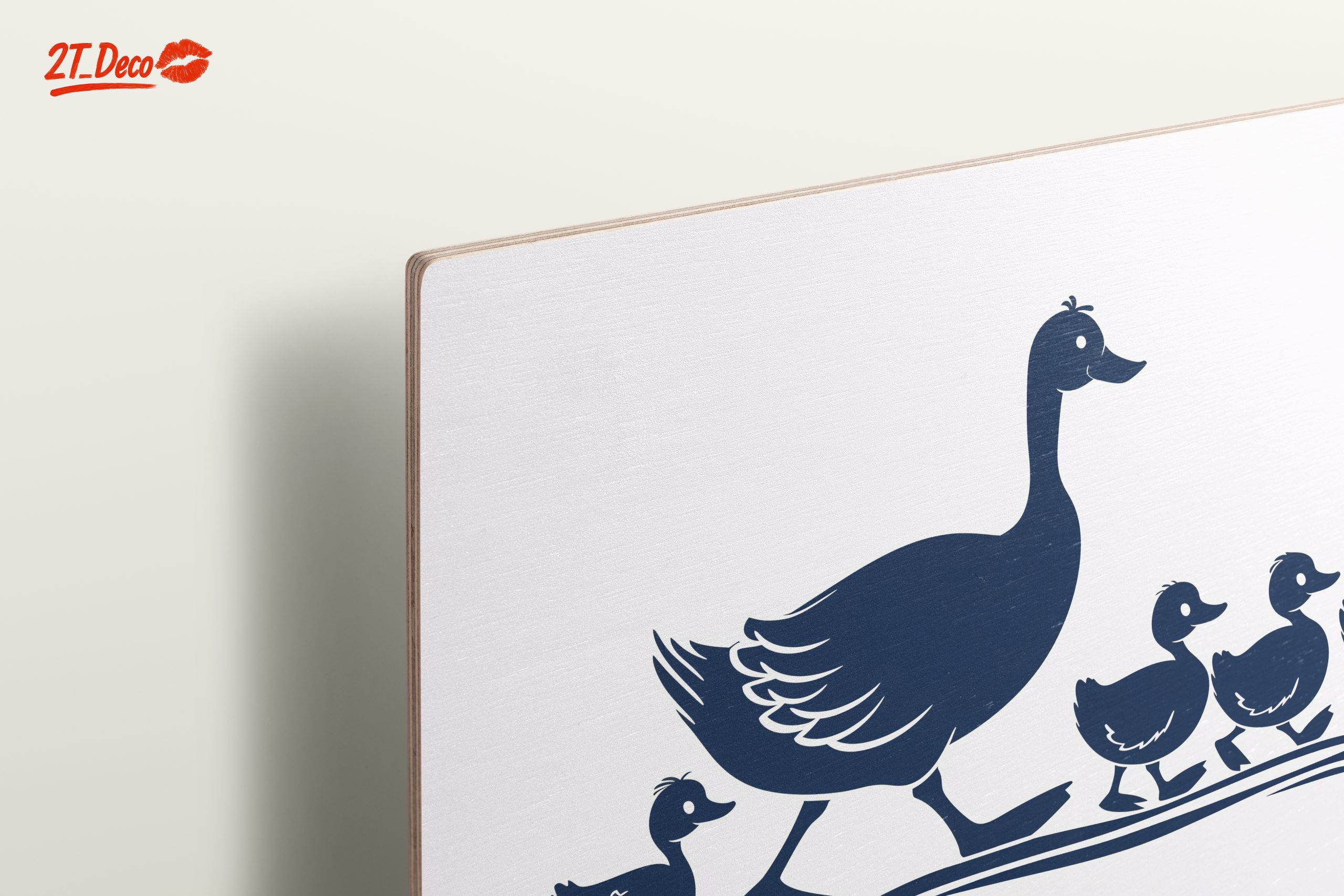 Charming Duck and Ducklings Illustration - Image 15