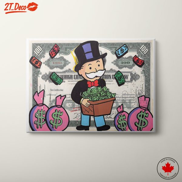 Rich Uncle Pennybags Money Artwork