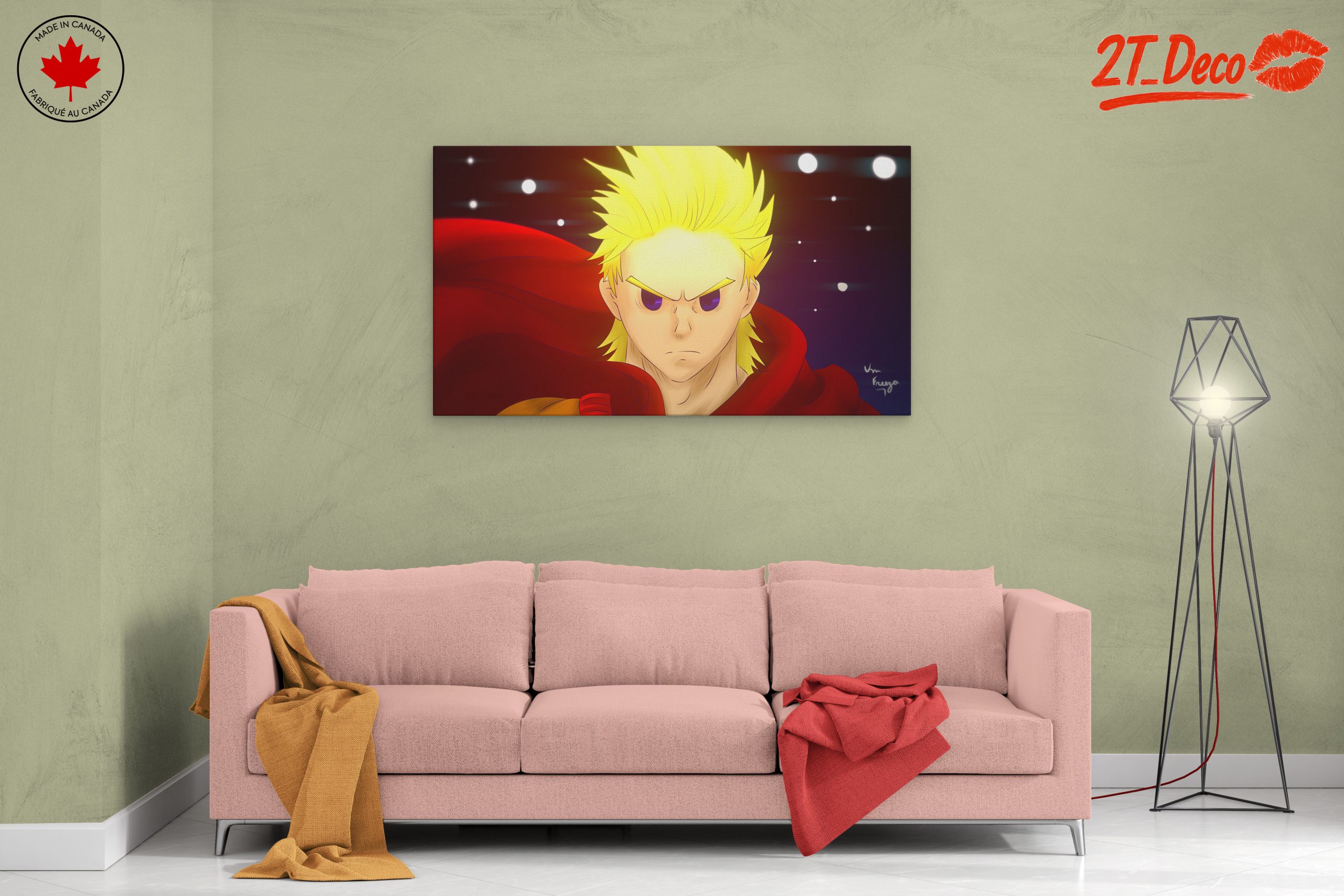 Epic Anime Character in Bold Colors - Image 2