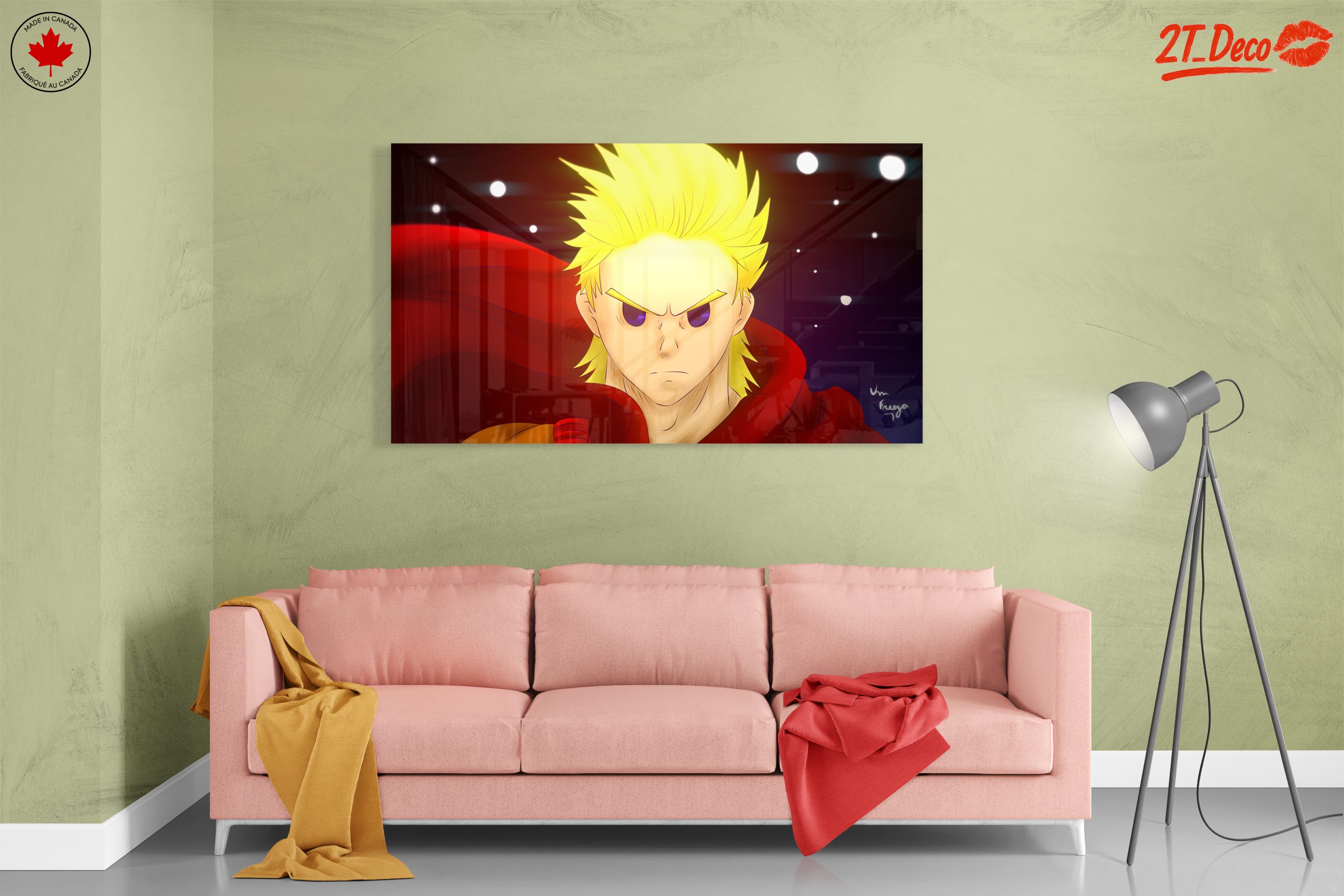 Epic Anime Character in Bold Colors - Image 7
