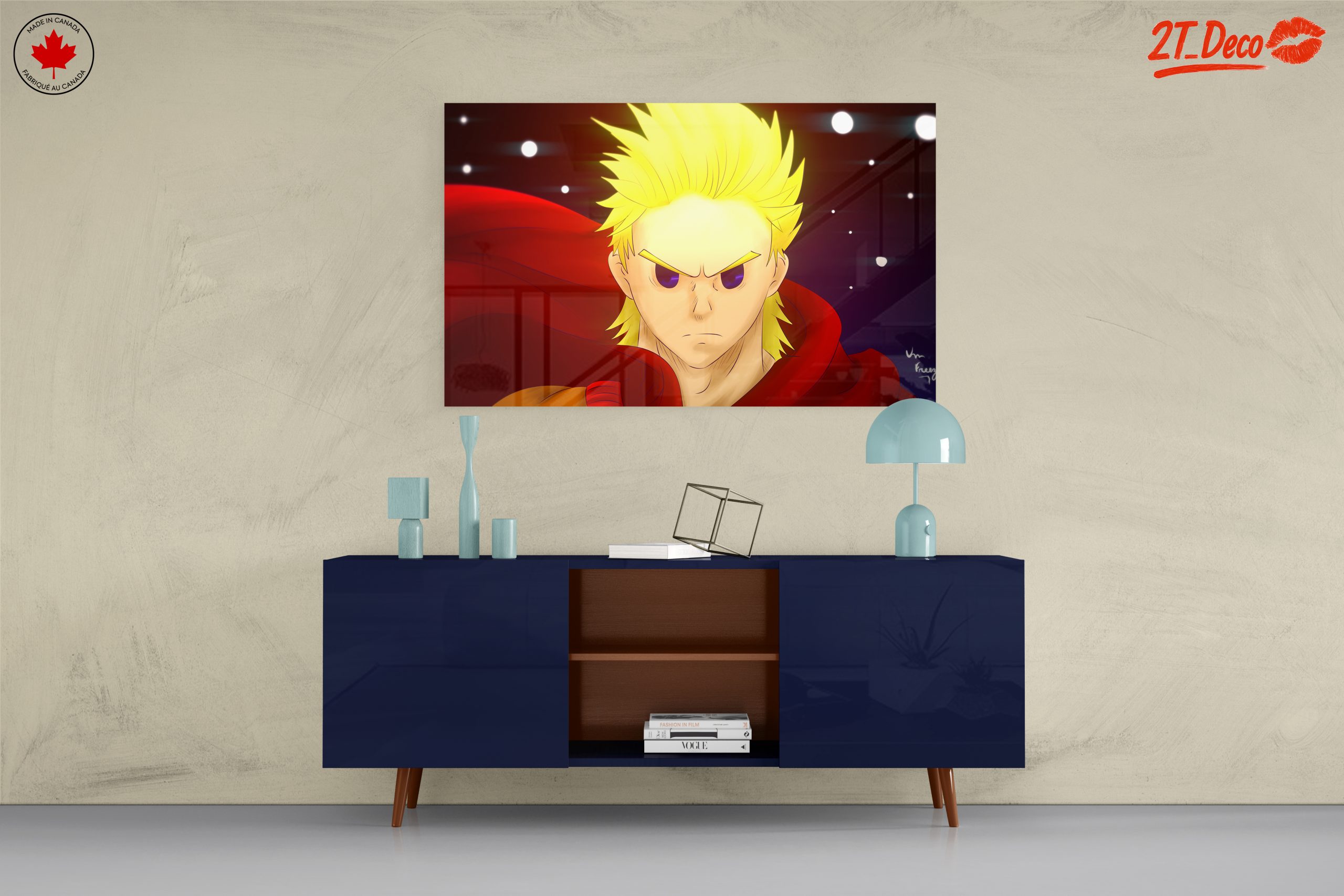 Epic Anime Character in Bold Colors - Image 8