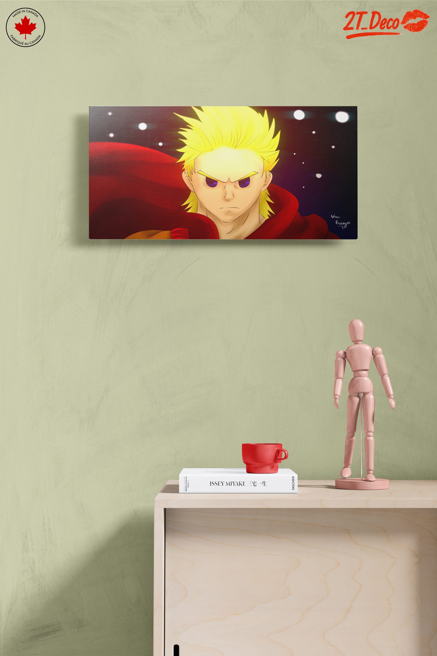Epic Anime Character in Bold Colors - Image 14