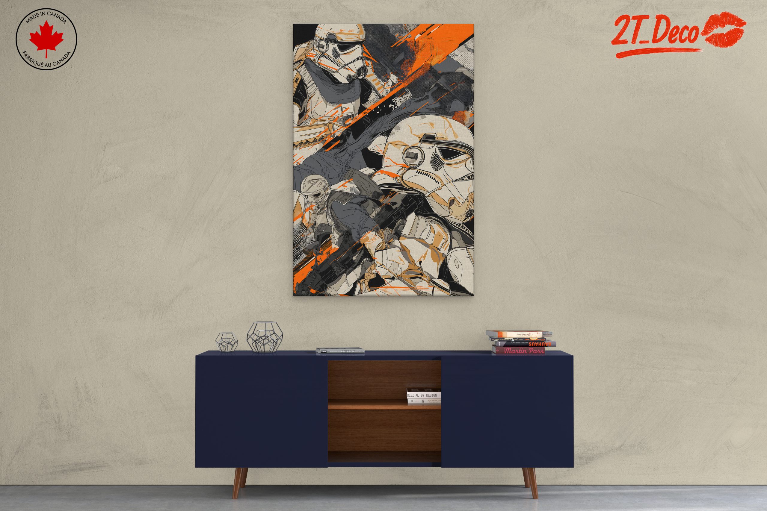 Bold Stylized Character Art Inspired by Classic Sci-Fi - Image 3