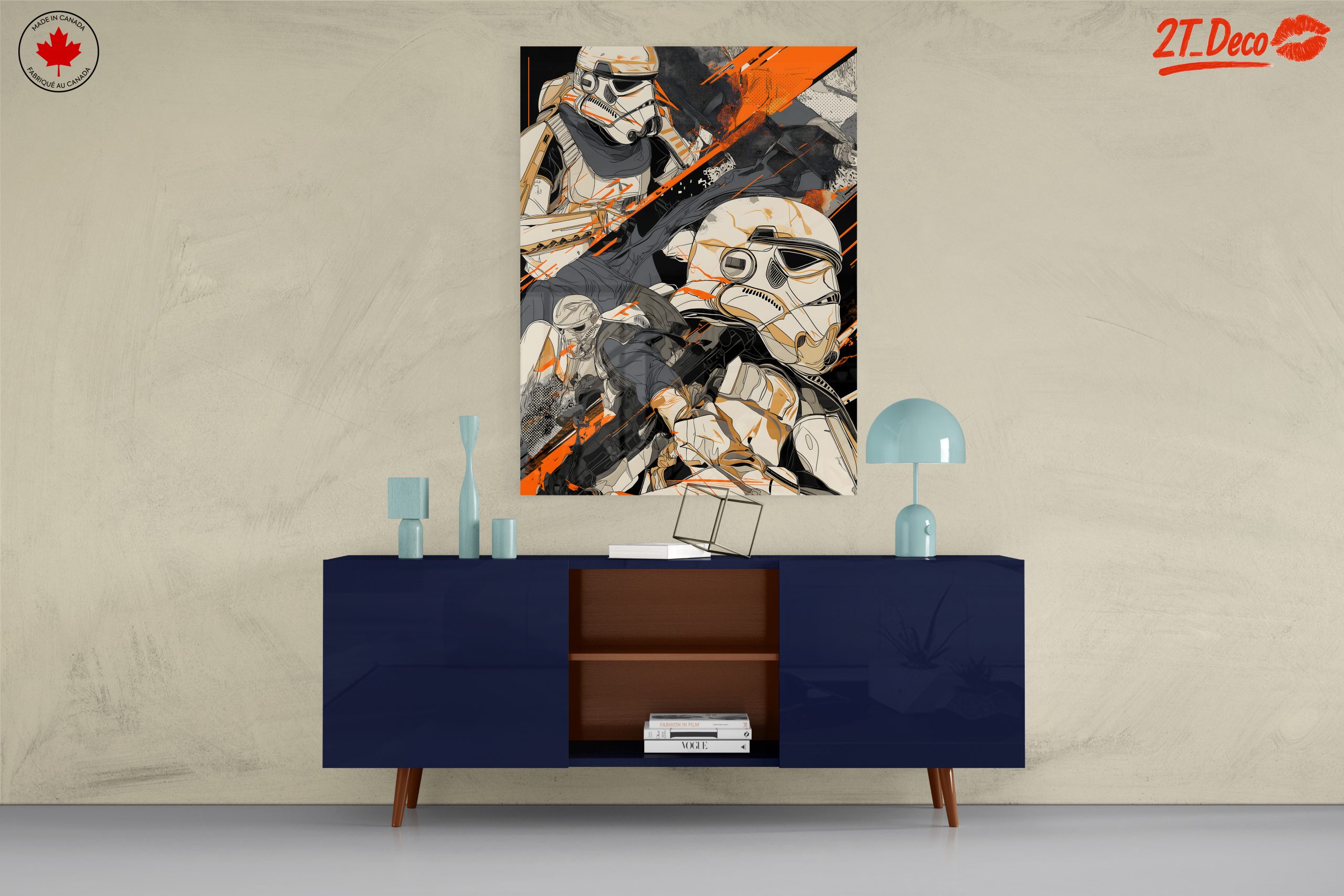 Bold Stylized Character Art Inspired by Classic Sci-Fi - Image 8