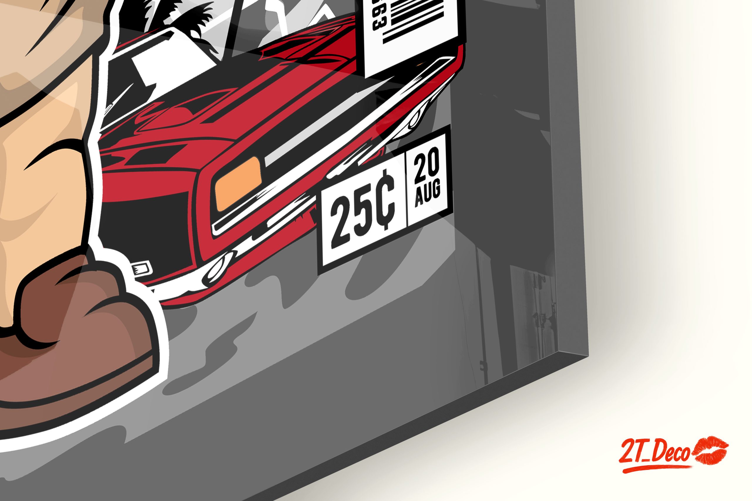 Vintage Magnum P.I. Character Art - Image 9
