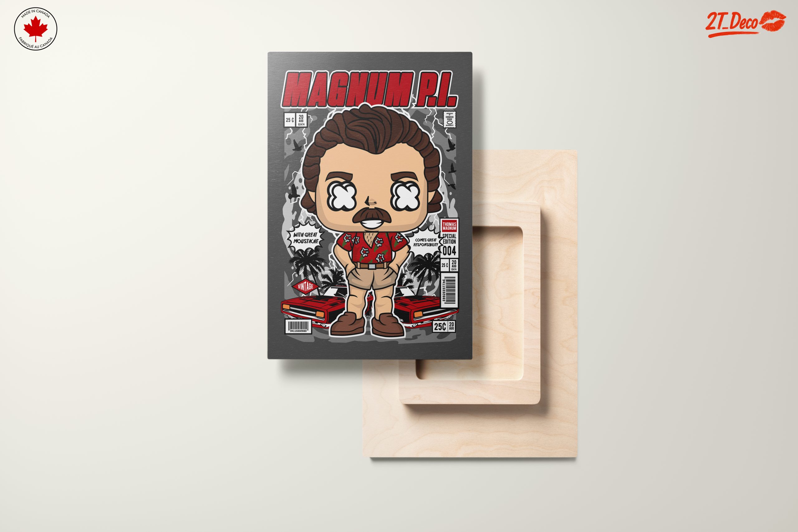 Vintage Magnum P.I. Character Art - Image 11