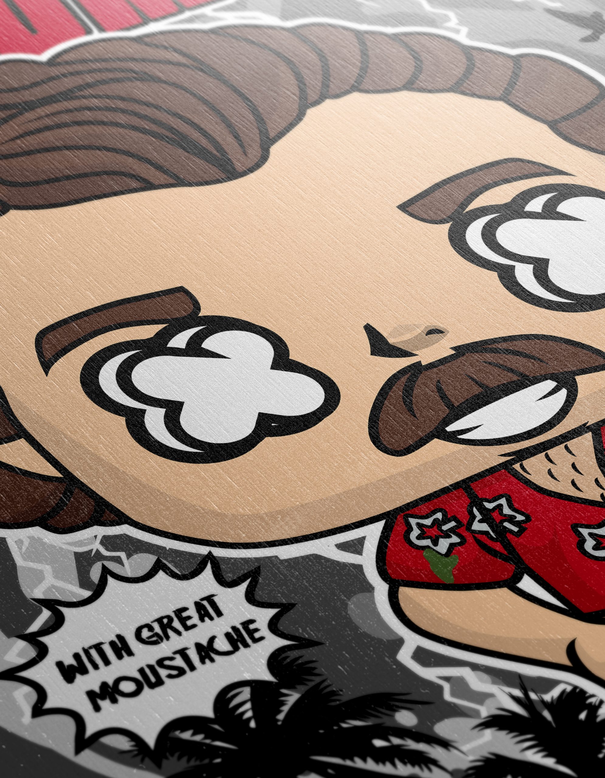 Vintage Magnum P.I. Character Art - Image 12