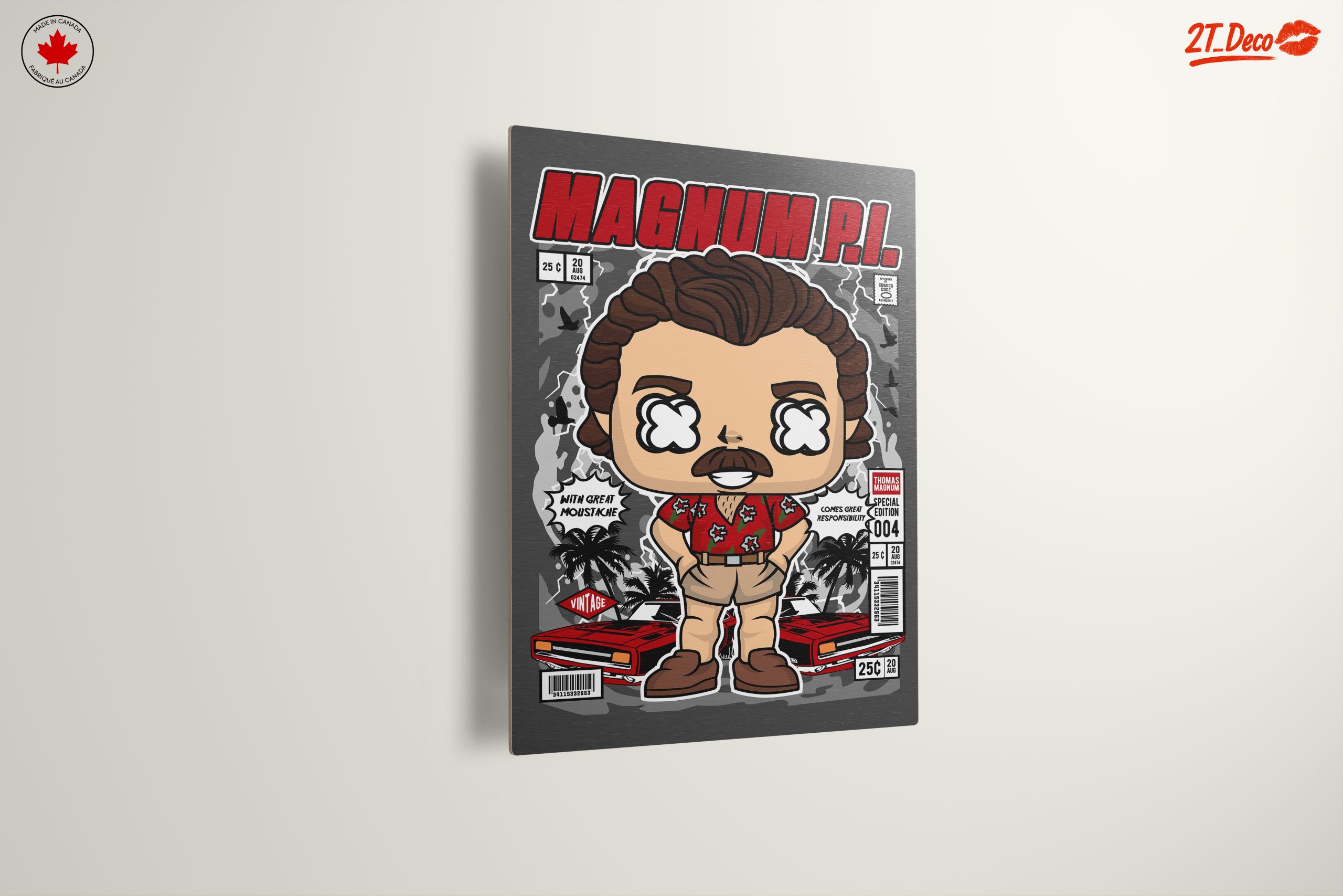 Vintage Magnum P.I. Character Art - Image 13