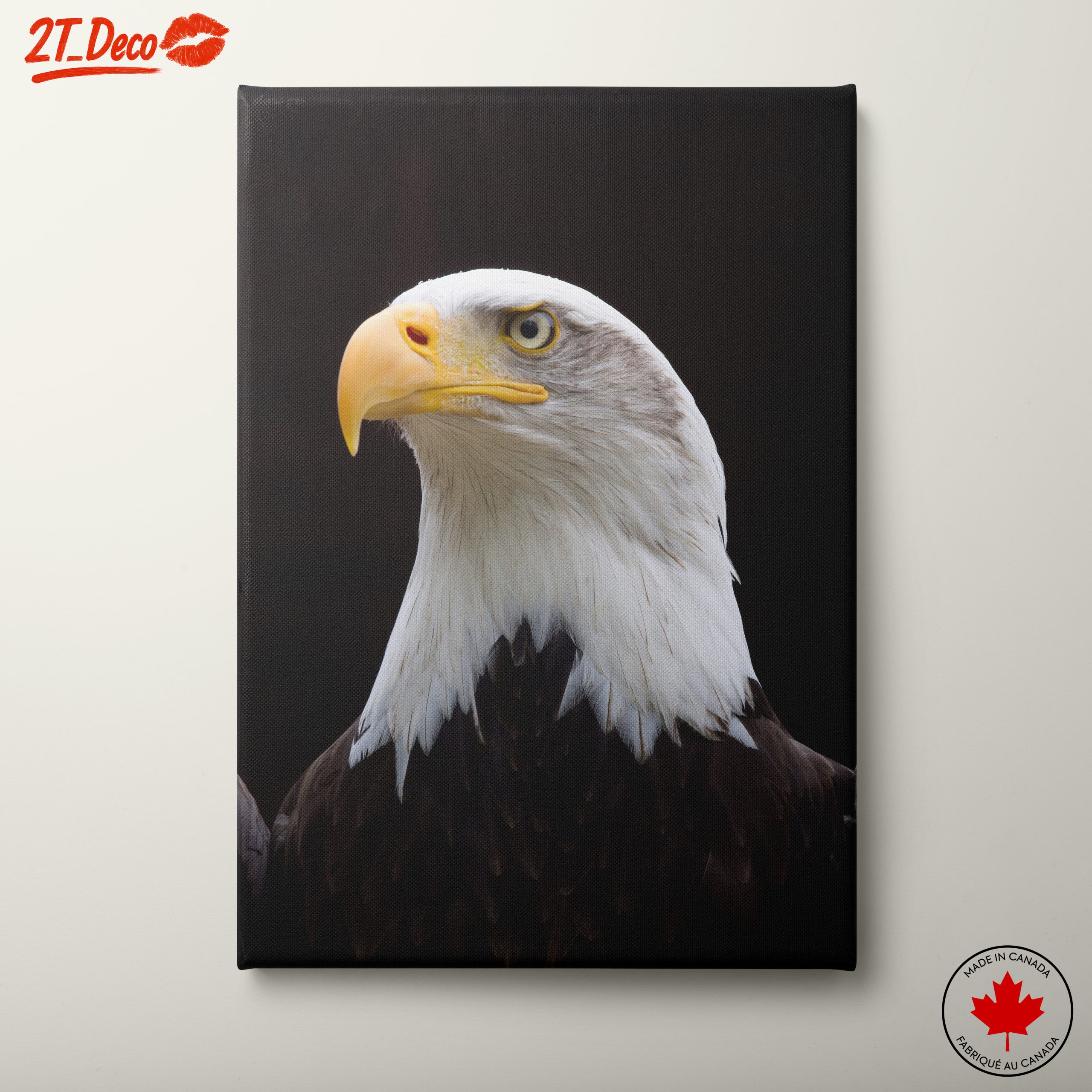 Majestic Eagle Portrait Wall Art 2
