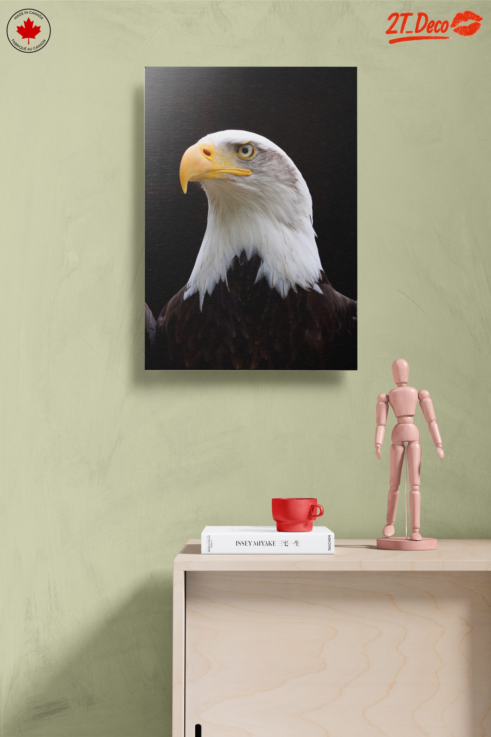Majestic Eagle Portrait Wall Art 2 - Image 14