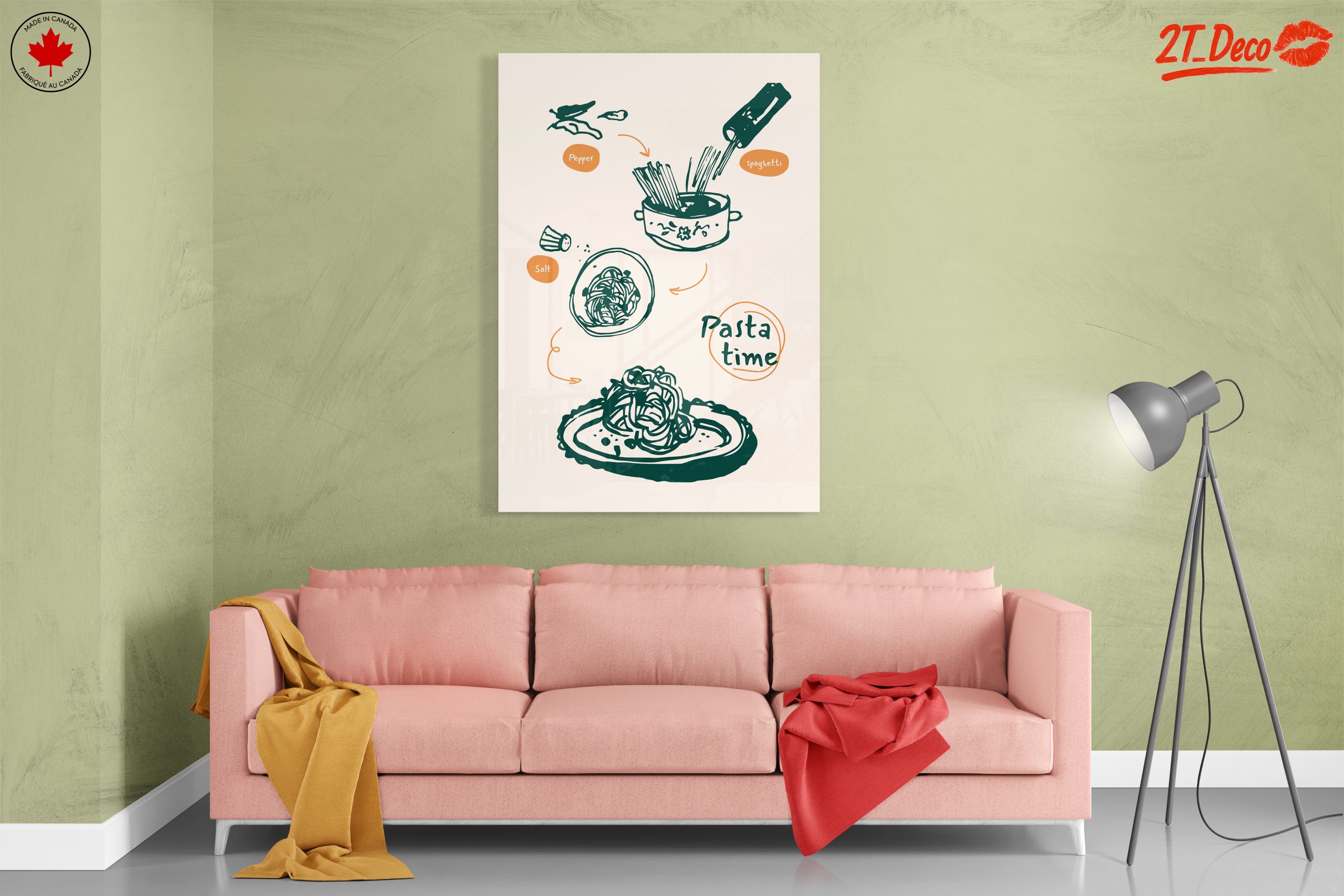 Abstract Pasta Preparation Art - Image 7