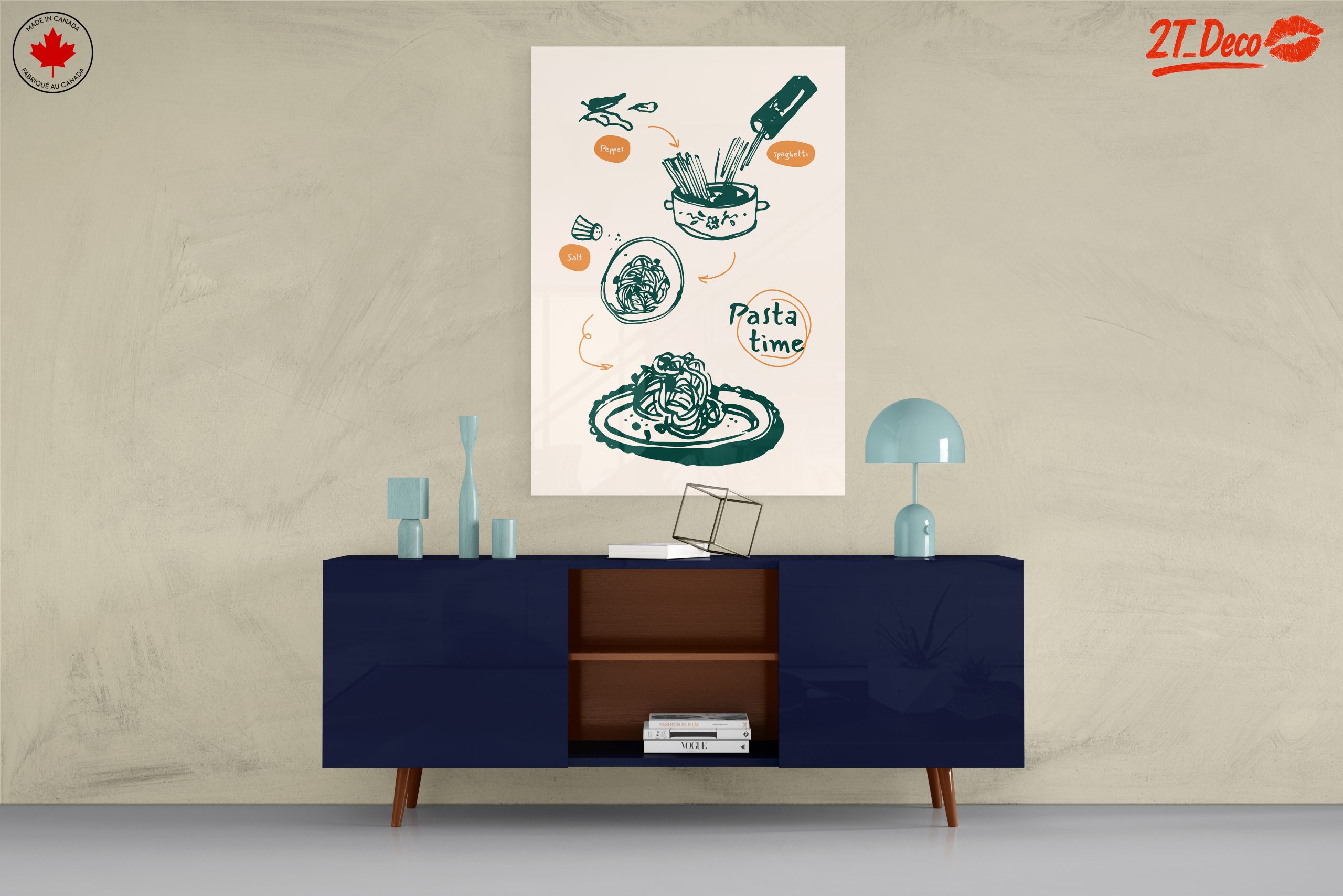 Abstract Pasta Preparation Art - Image 8