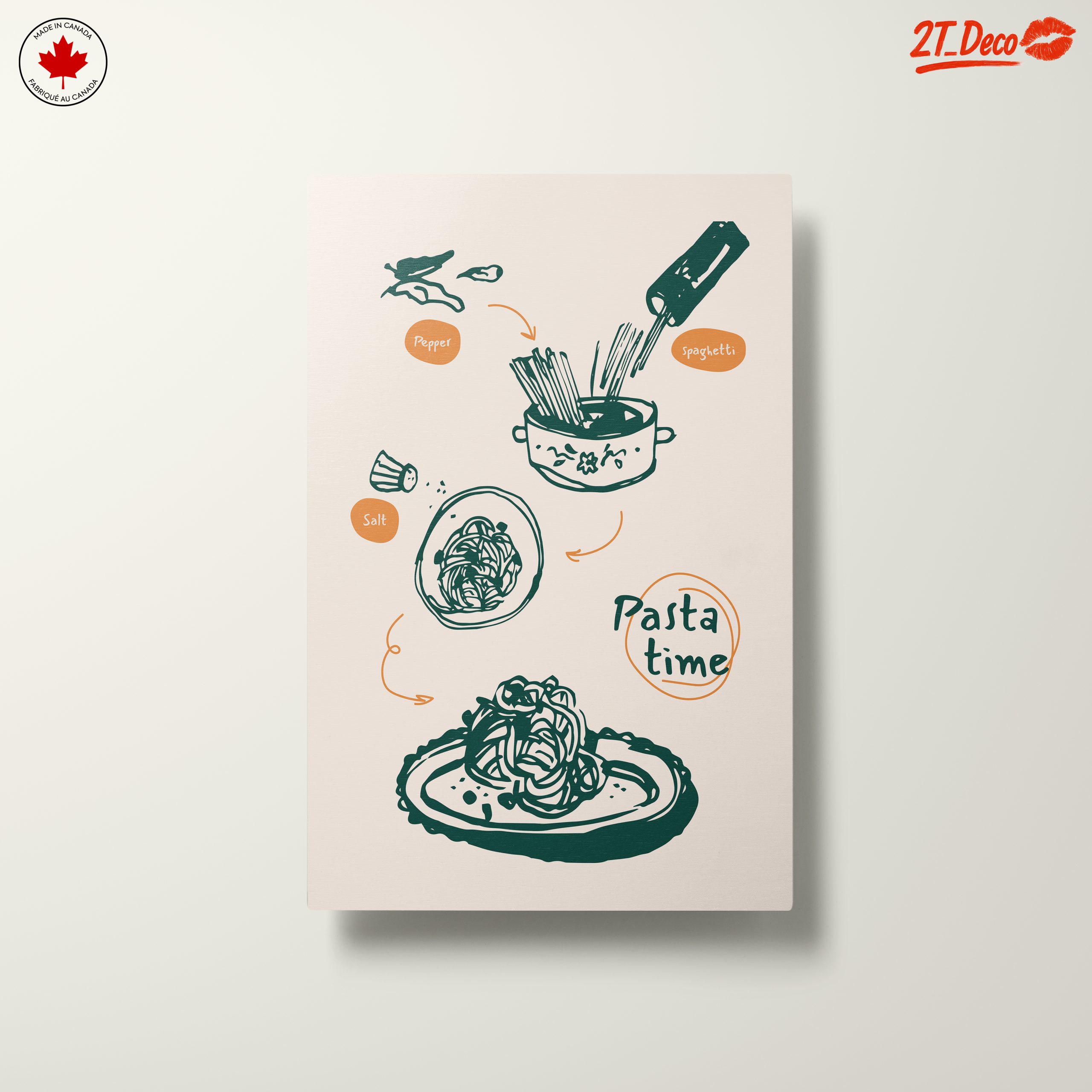 Abstract Pasta Preparation Art - Image 10
