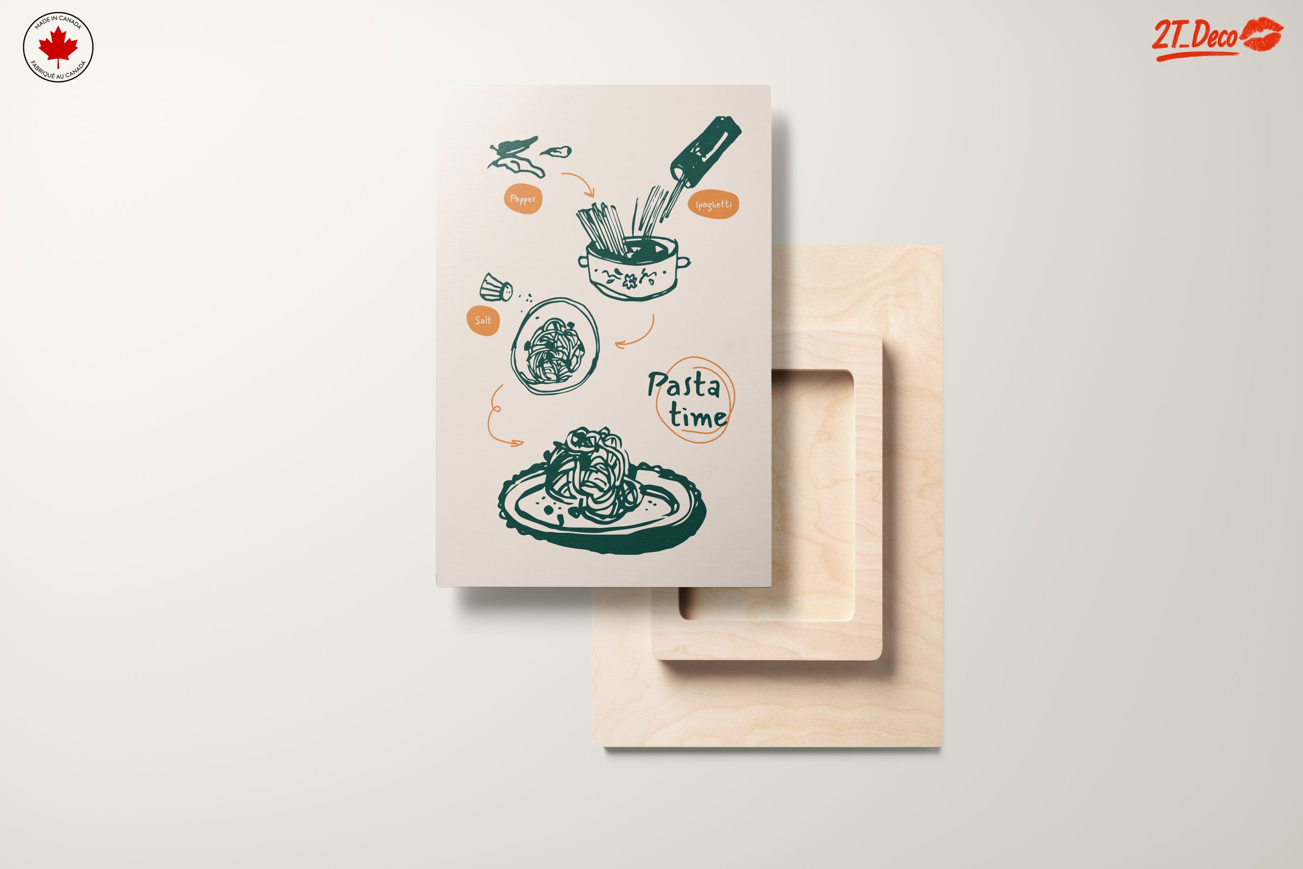 Abstract Pasta Preparation Art - Image 11