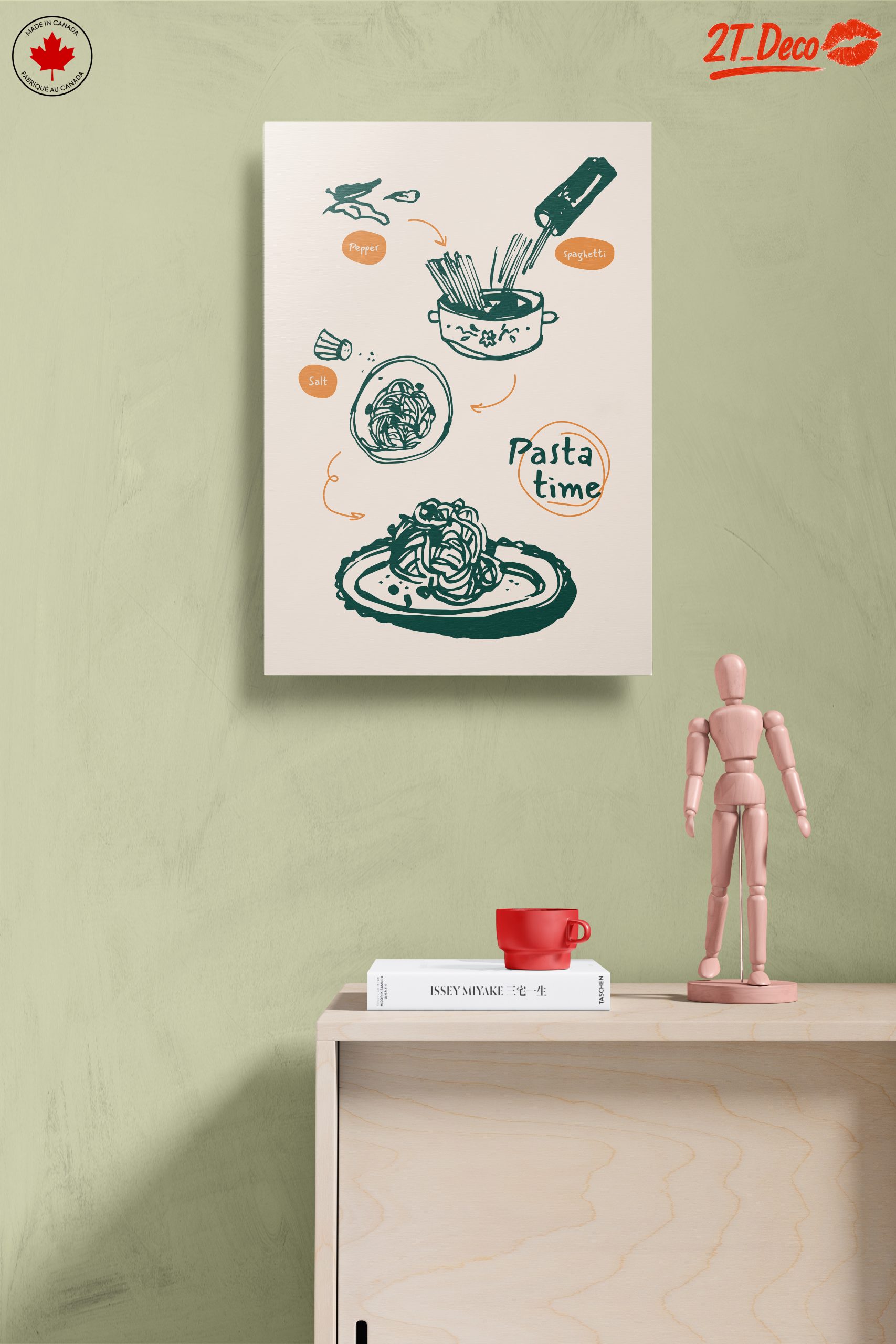 Abstract Pasta Preparation Art - Image 14