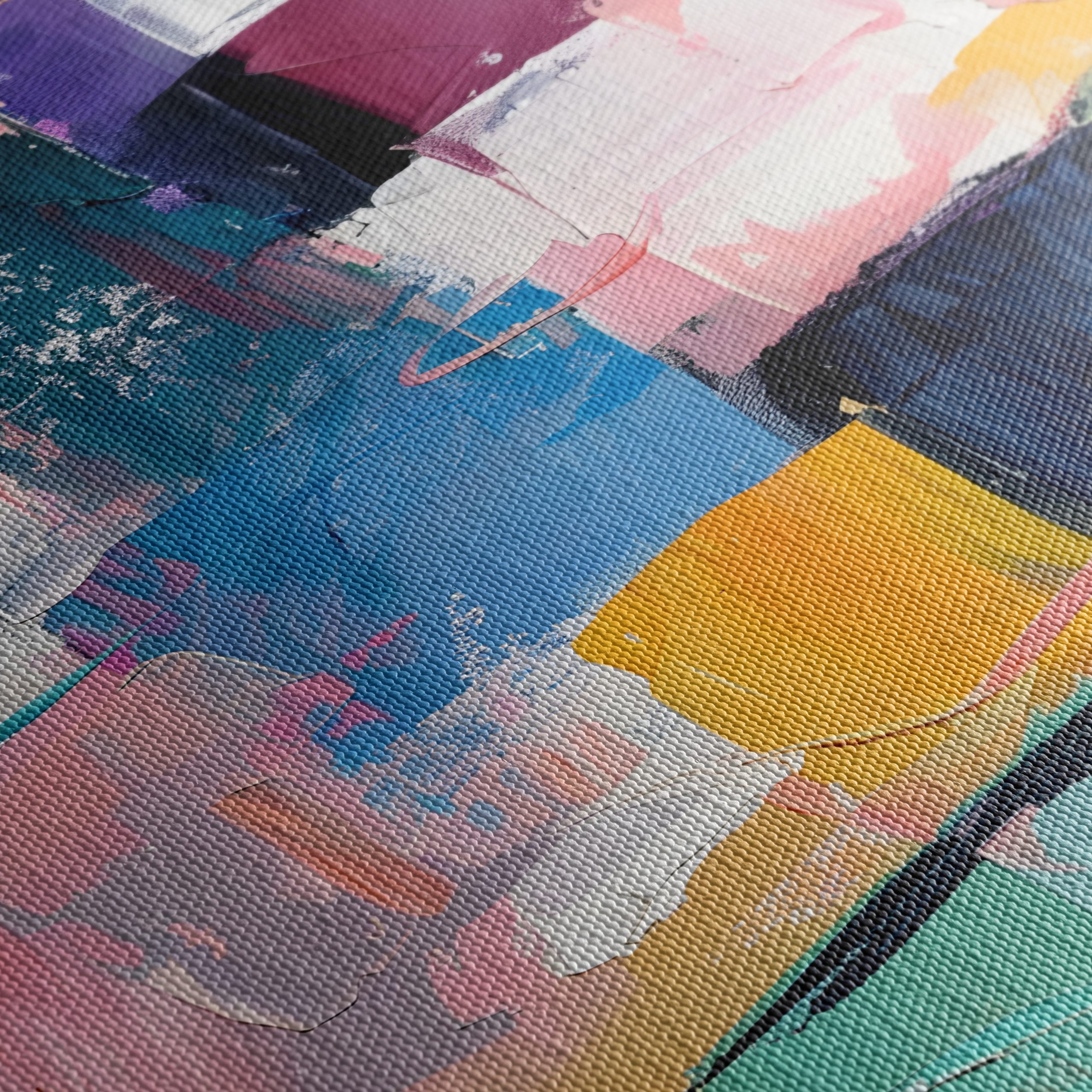 Vibrant Abstract Art with Bold Colors - Image 5