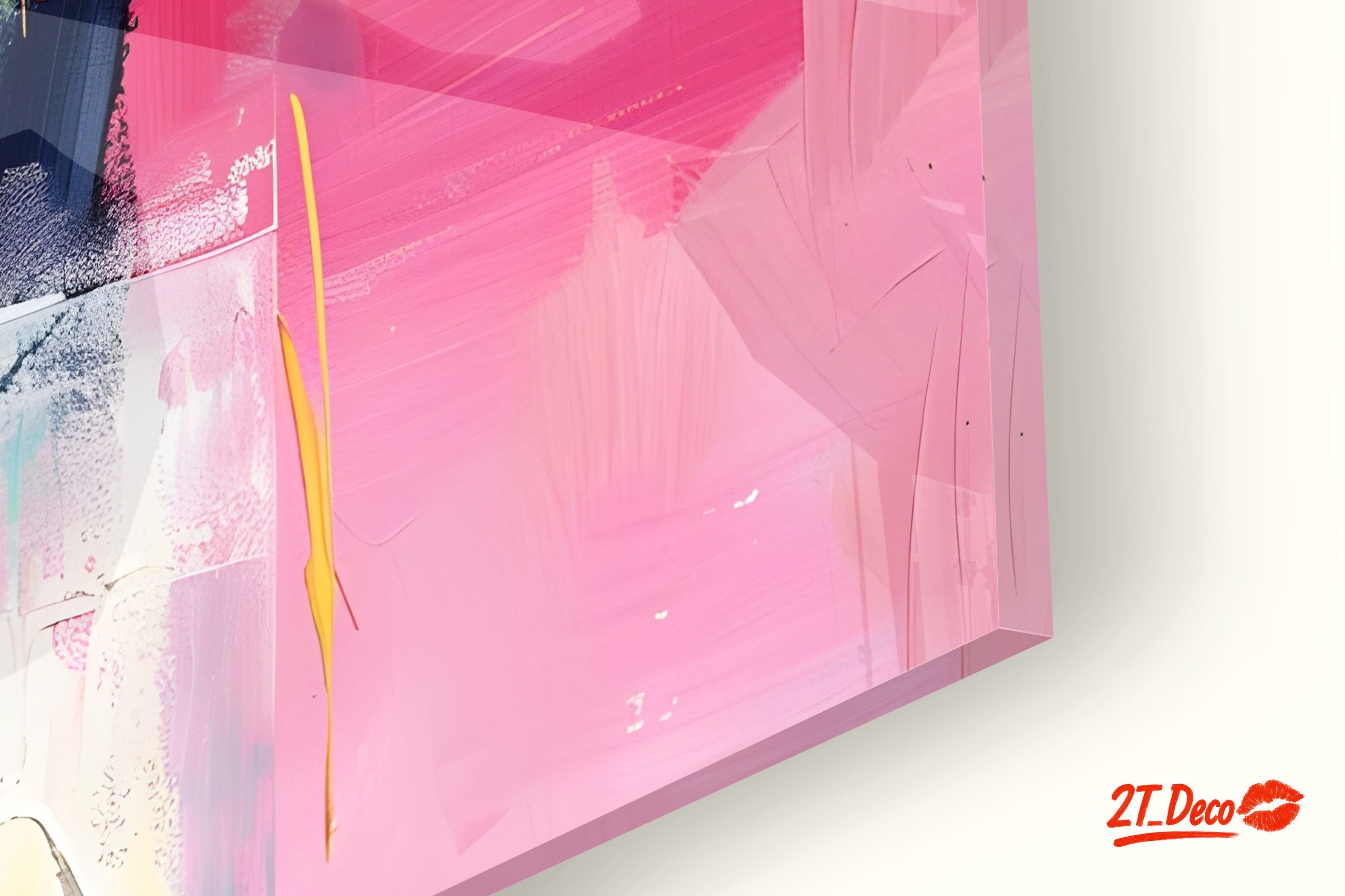 Vibrant Abstract Art with Bold Colors - Image 9