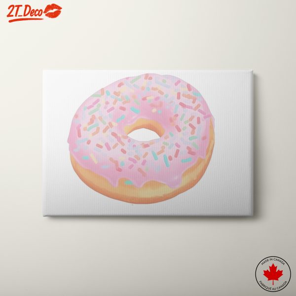 Stylized Abstract Donut Art