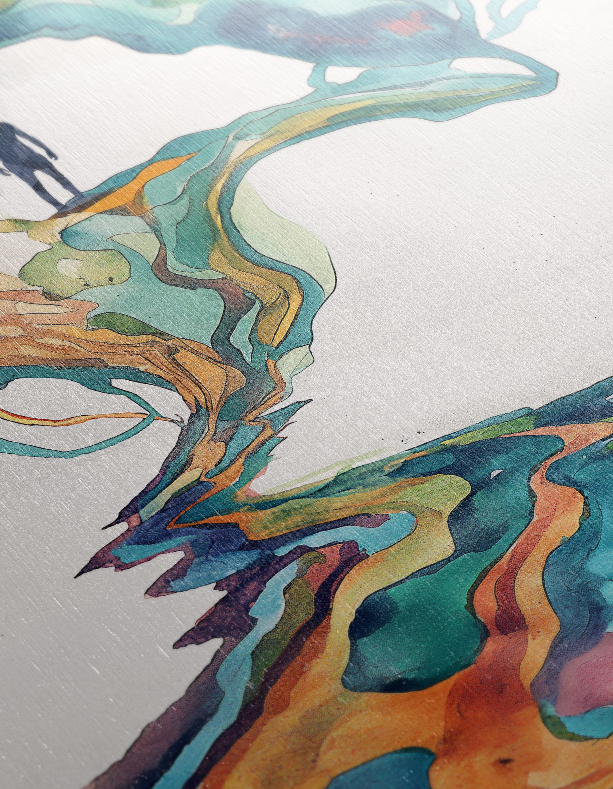 Vibrant Abstract Landscape Art 3 - Image 12