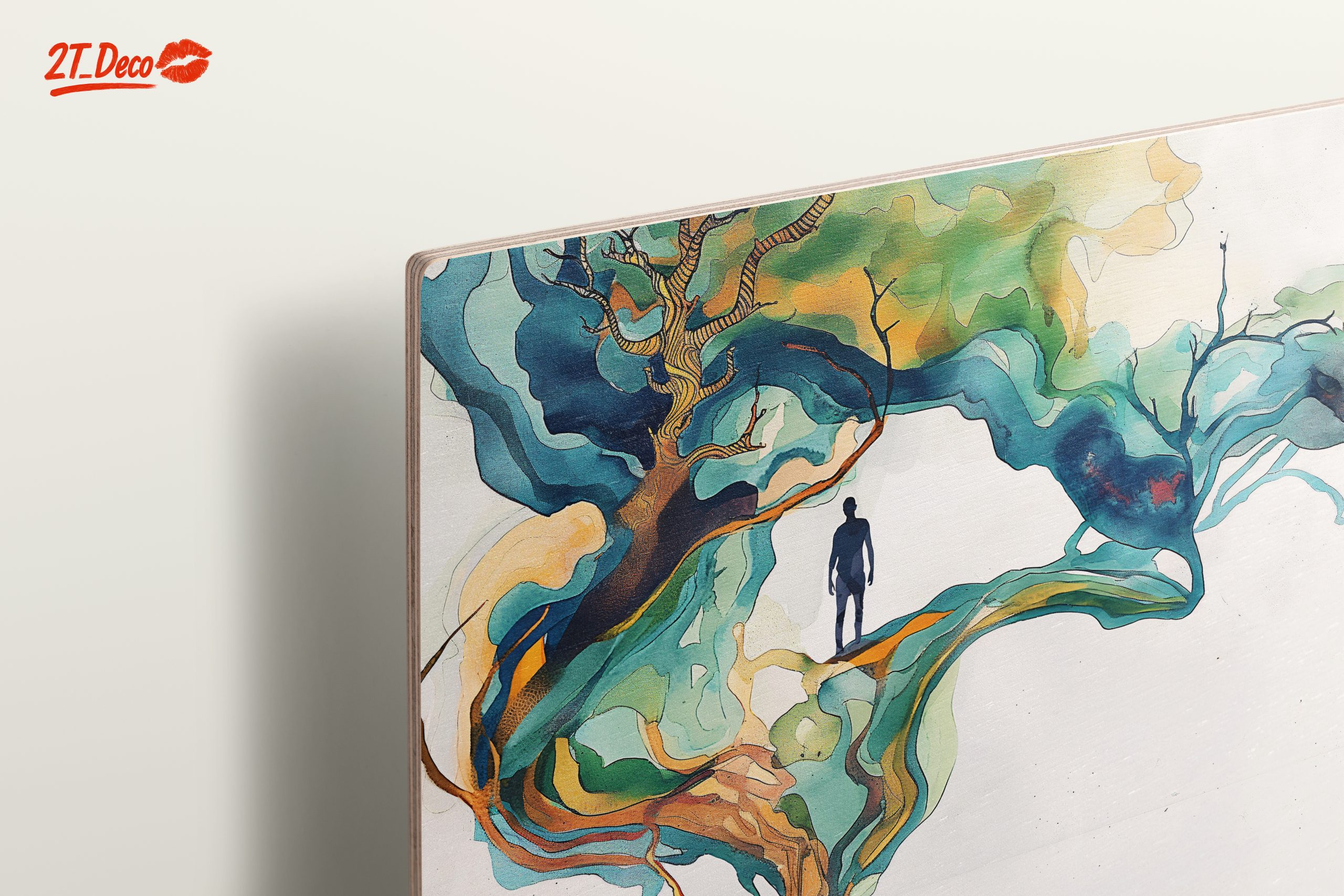Vibrant Abstract Landscape Art 3 - Image 15