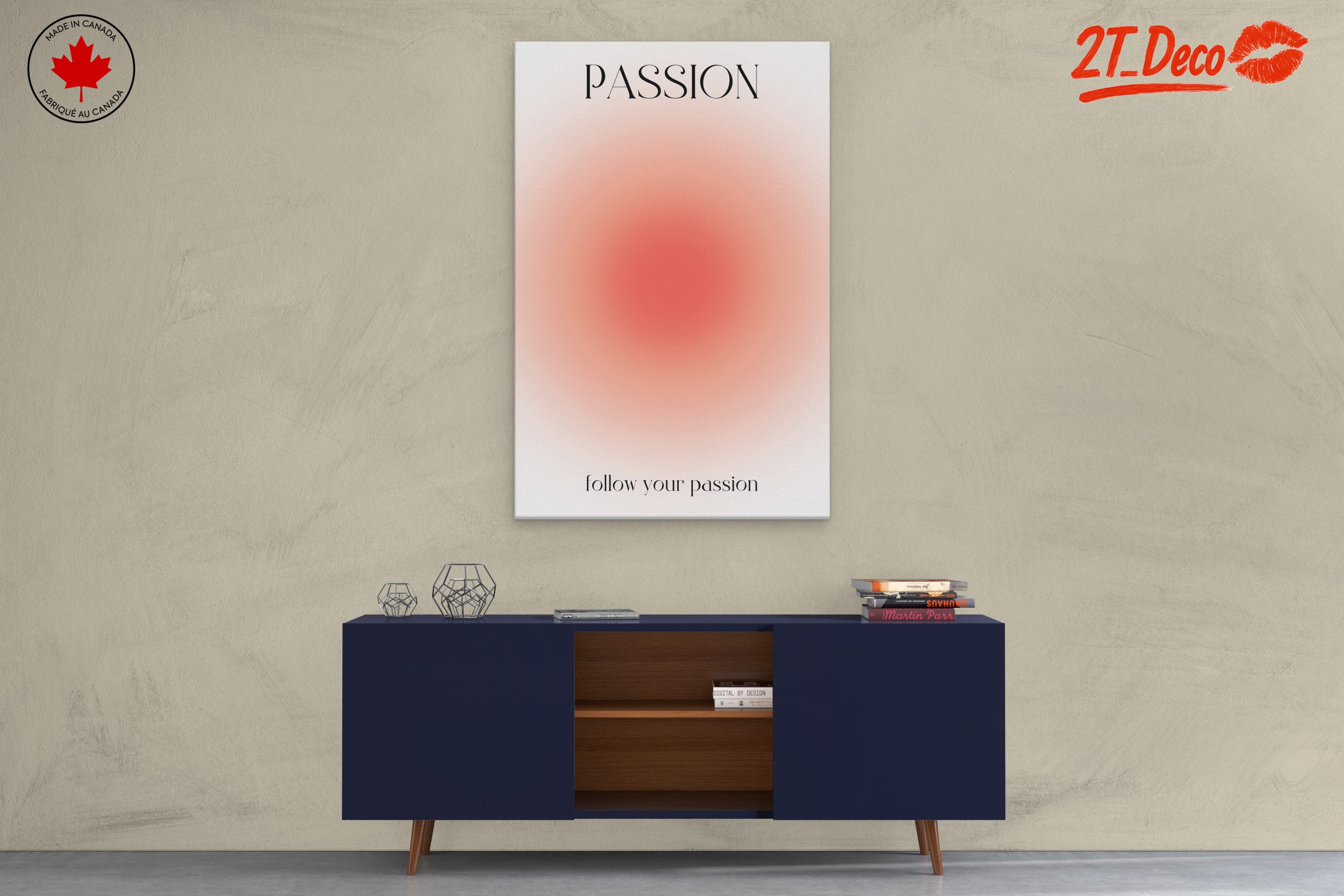Passion Inspirational Quote Art - Image 3