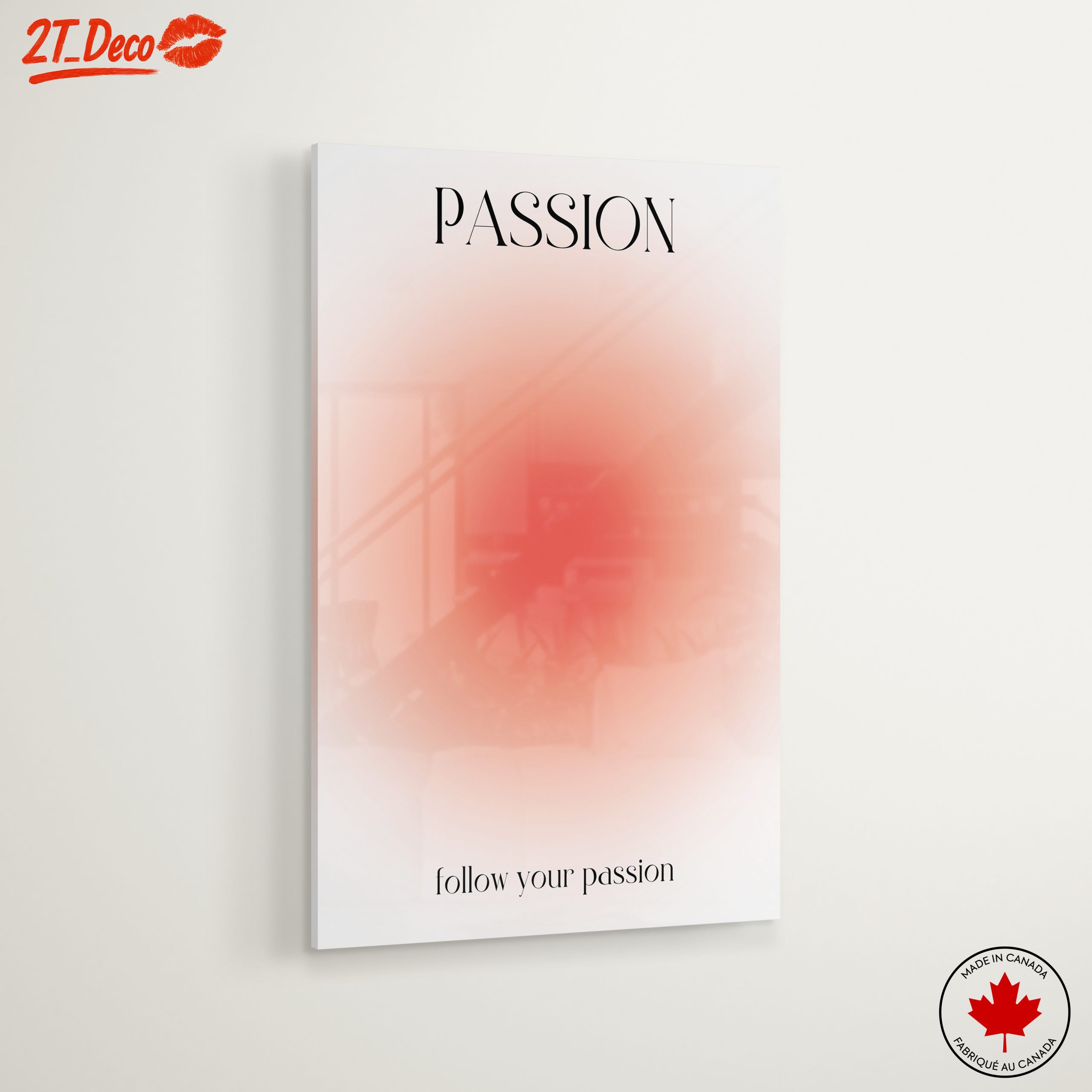 Passion Inspirational Quote Art - Image 6