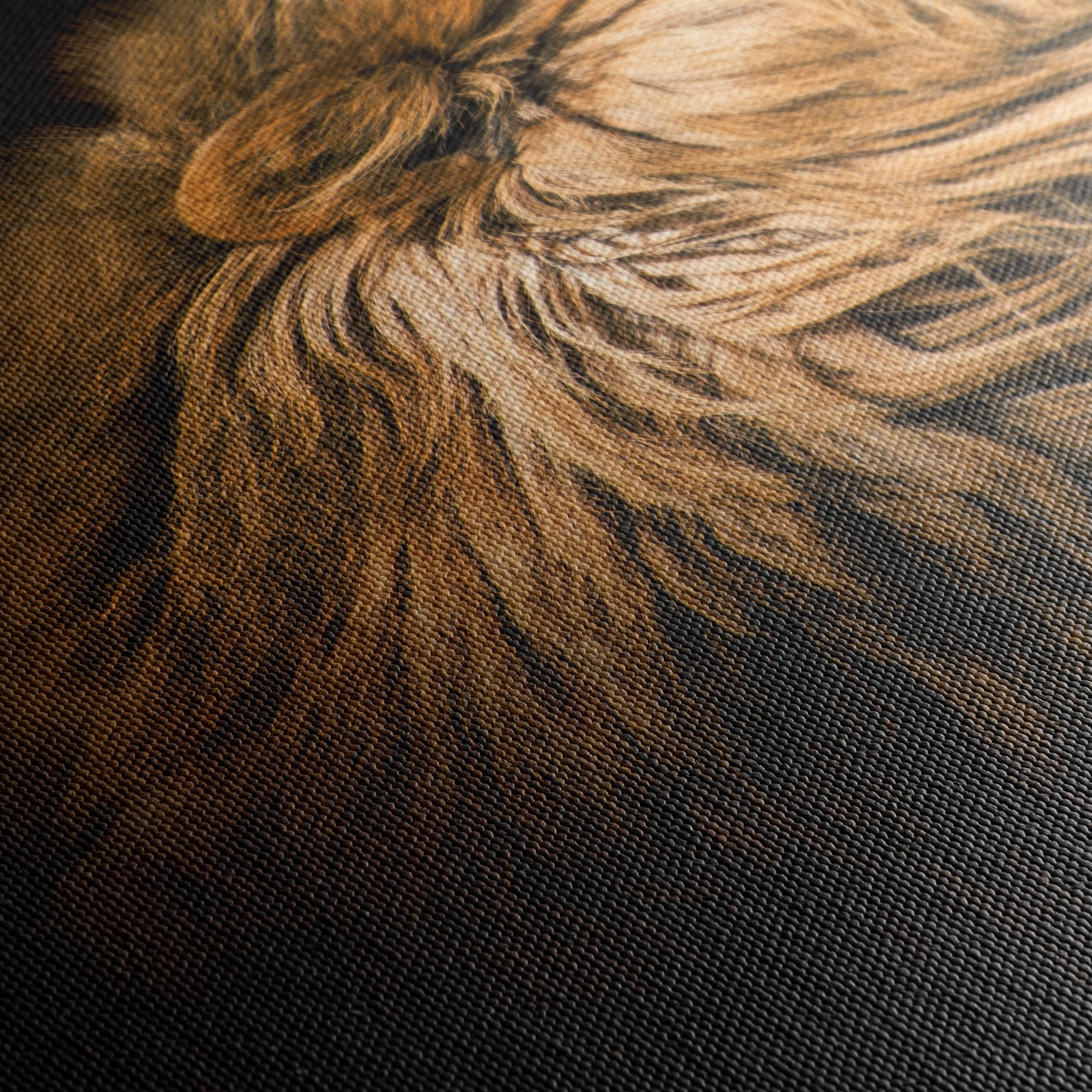 Majestic Lion Portrait in Profile - Image 5