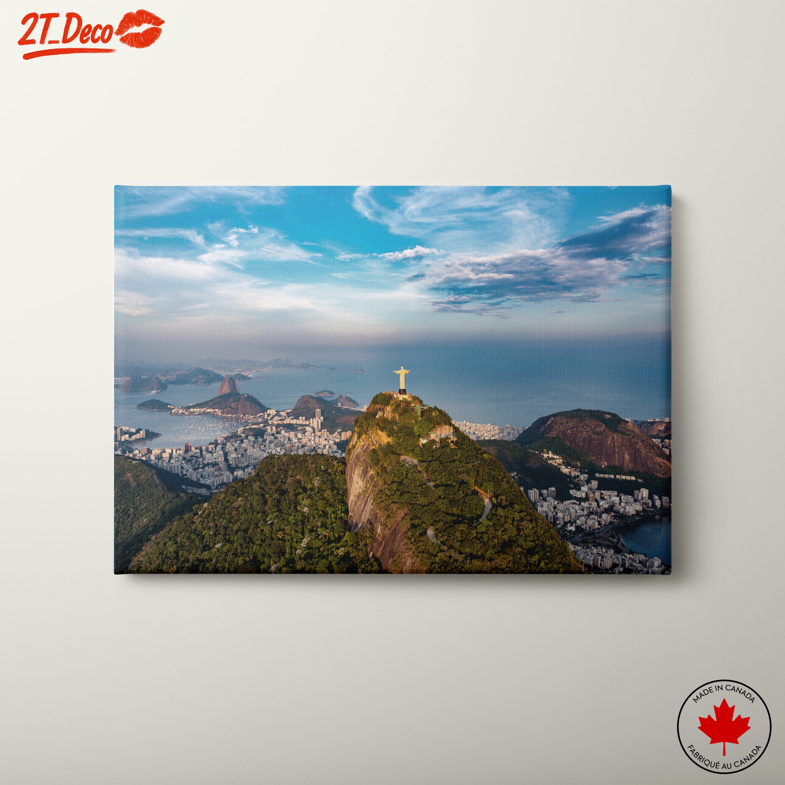 Christ the Redeemer Overlooking Rio de Janeiro