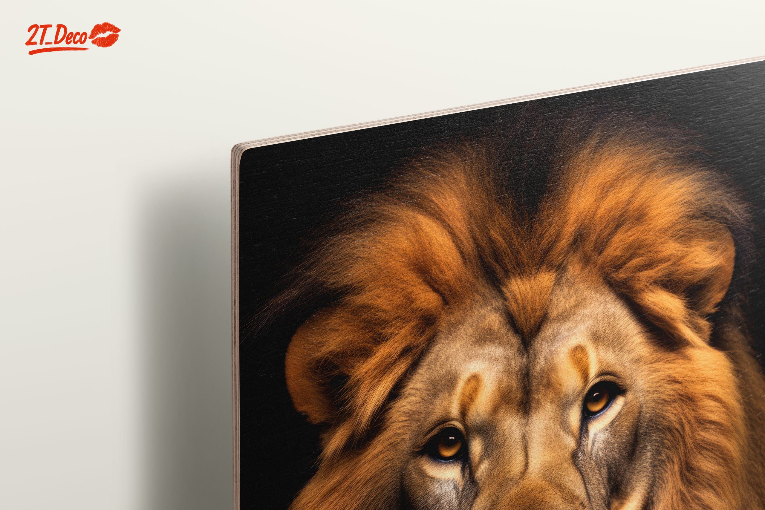 Majestic Lion Portrait Wall Art 5 - Image 15