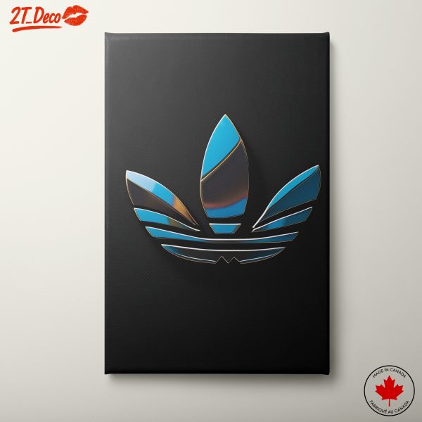 Stylish Adidas Logo Wall Art