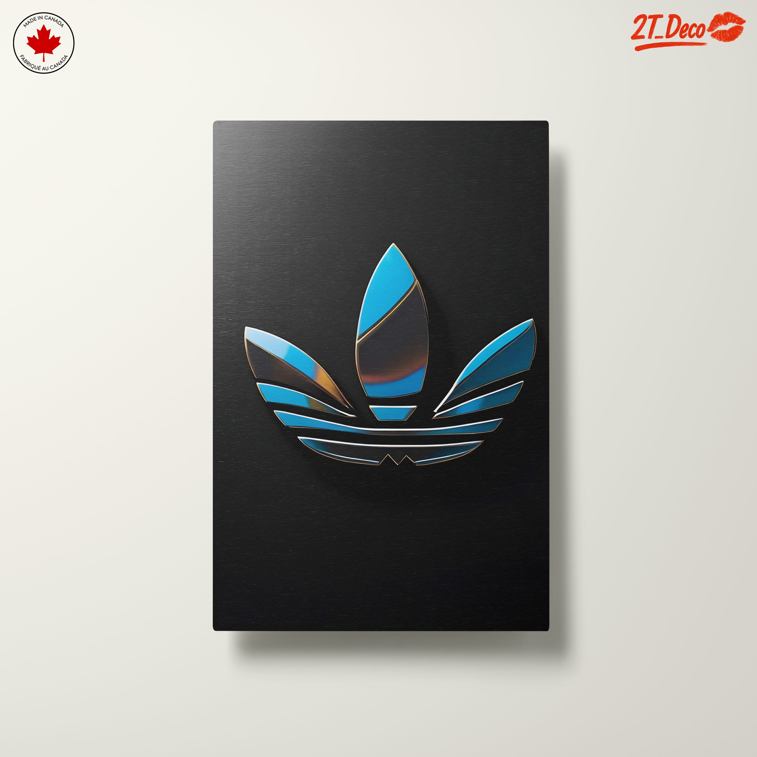 Stylish Adidas Logo Wall Art - Image 10
