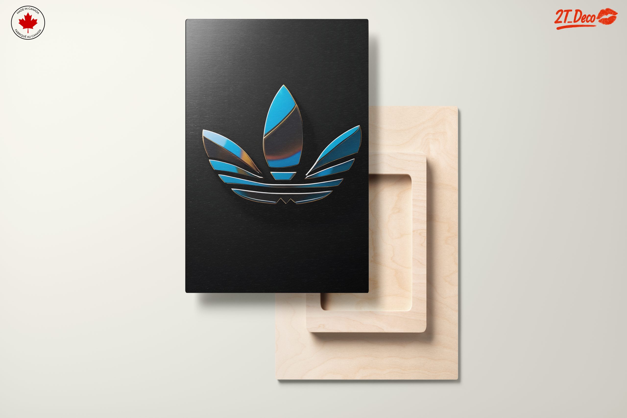 Stylish Adidas Logo Wall Art - Image 11