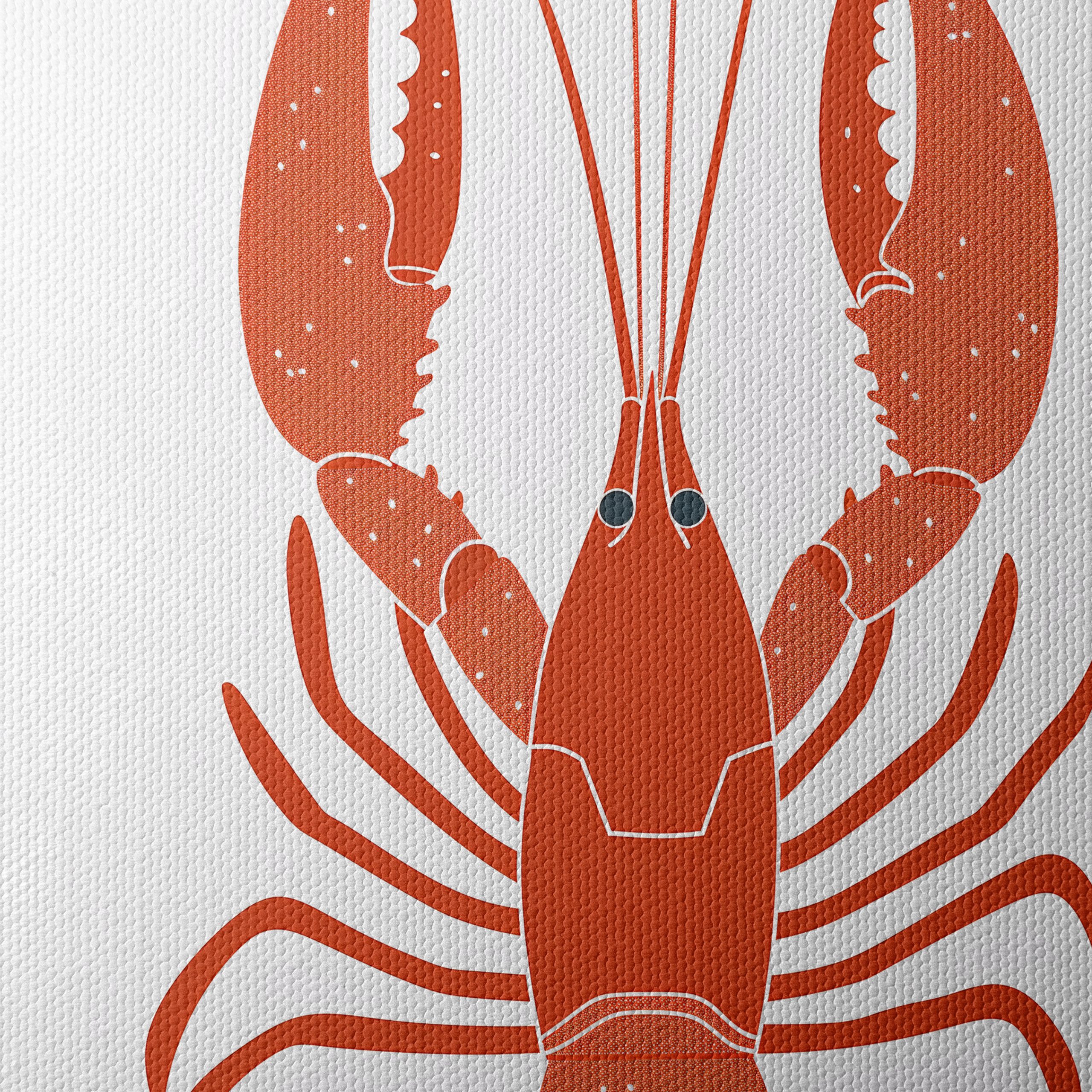 Stylized Lobster Abstract Art 2 - Image 4