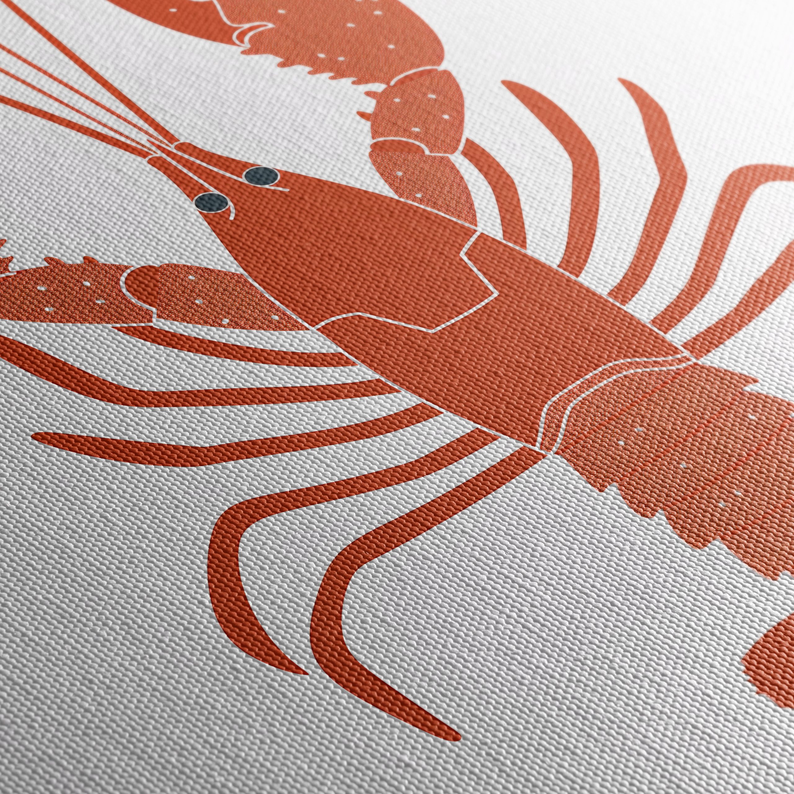 Stylized Lobster Abstract Art 2 - Image 5
