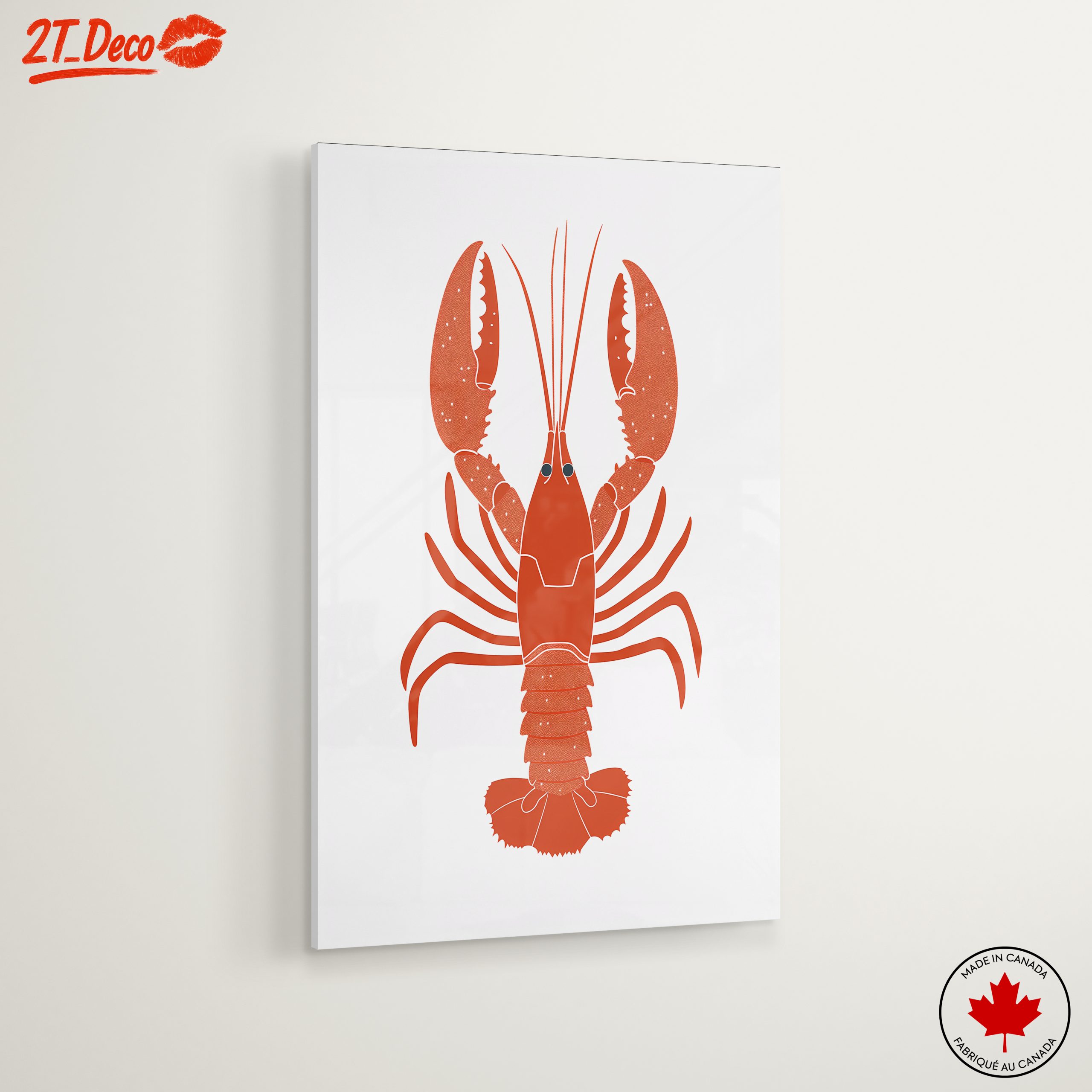 Stylized Lobster Abstract Art 2 - Image 6