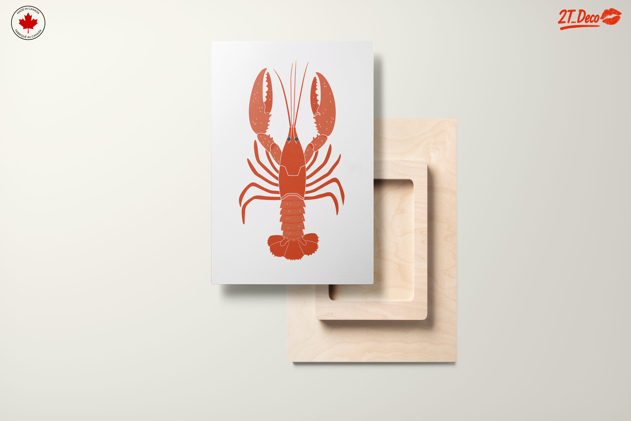 Stylized Lobster Abstract Art 2 - Image 11