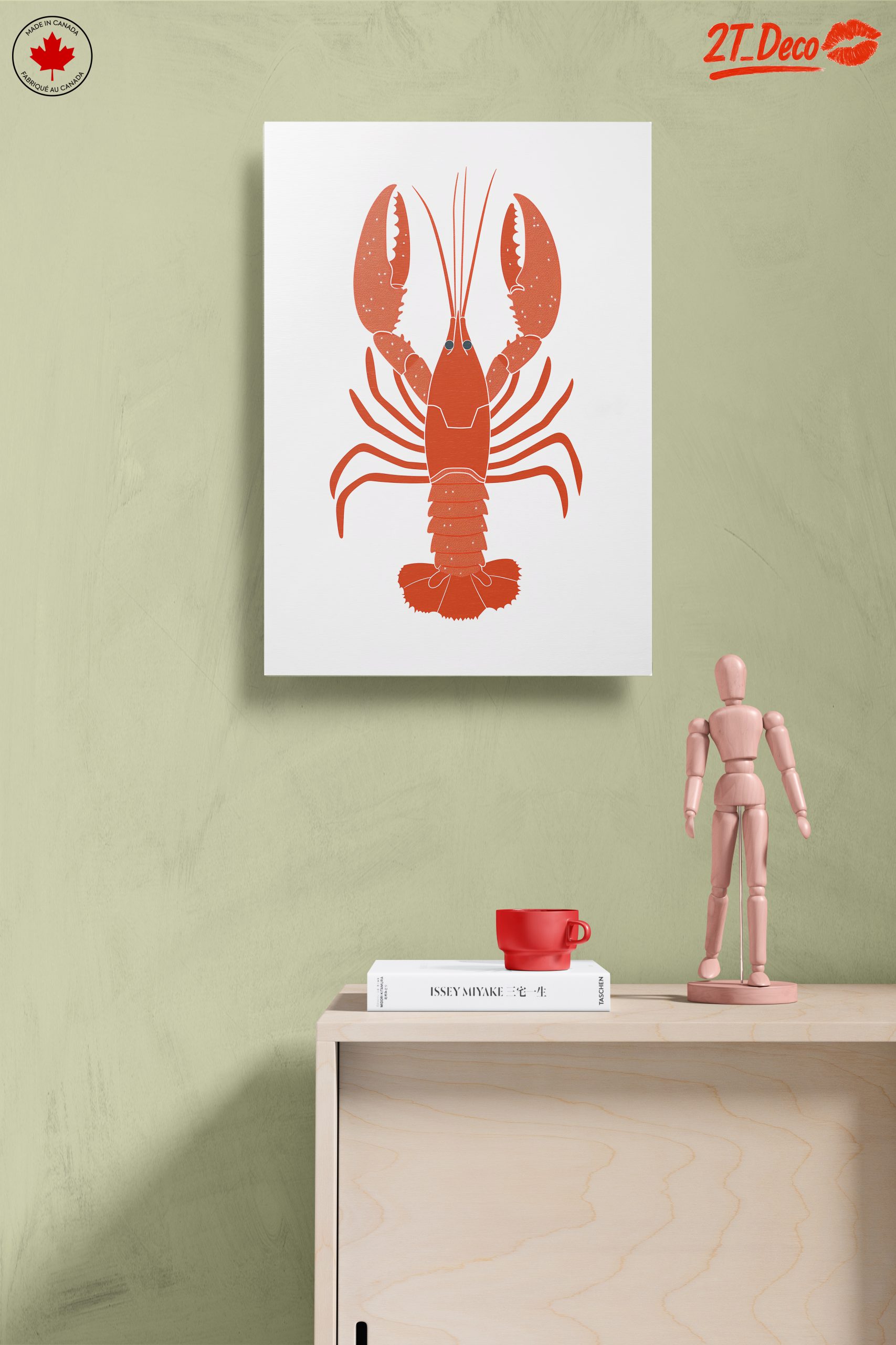 Stylized Lobster Abstract Art 2 - Image 14