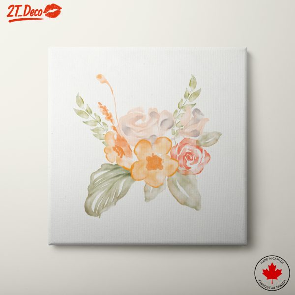 Elegant Floral Arrangement in Watercolor