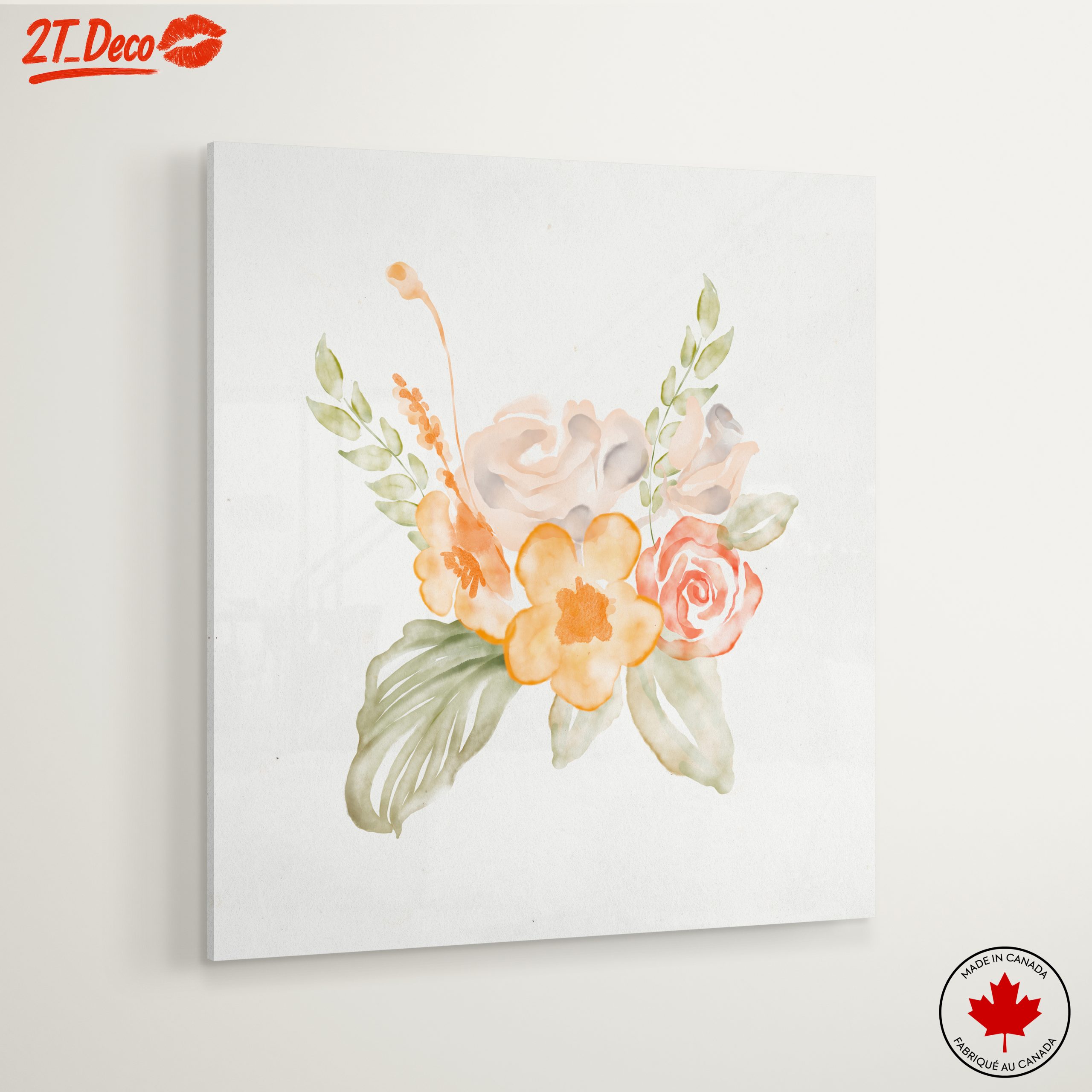 Elegant Floral Arrangement in Watercolor - Image 6