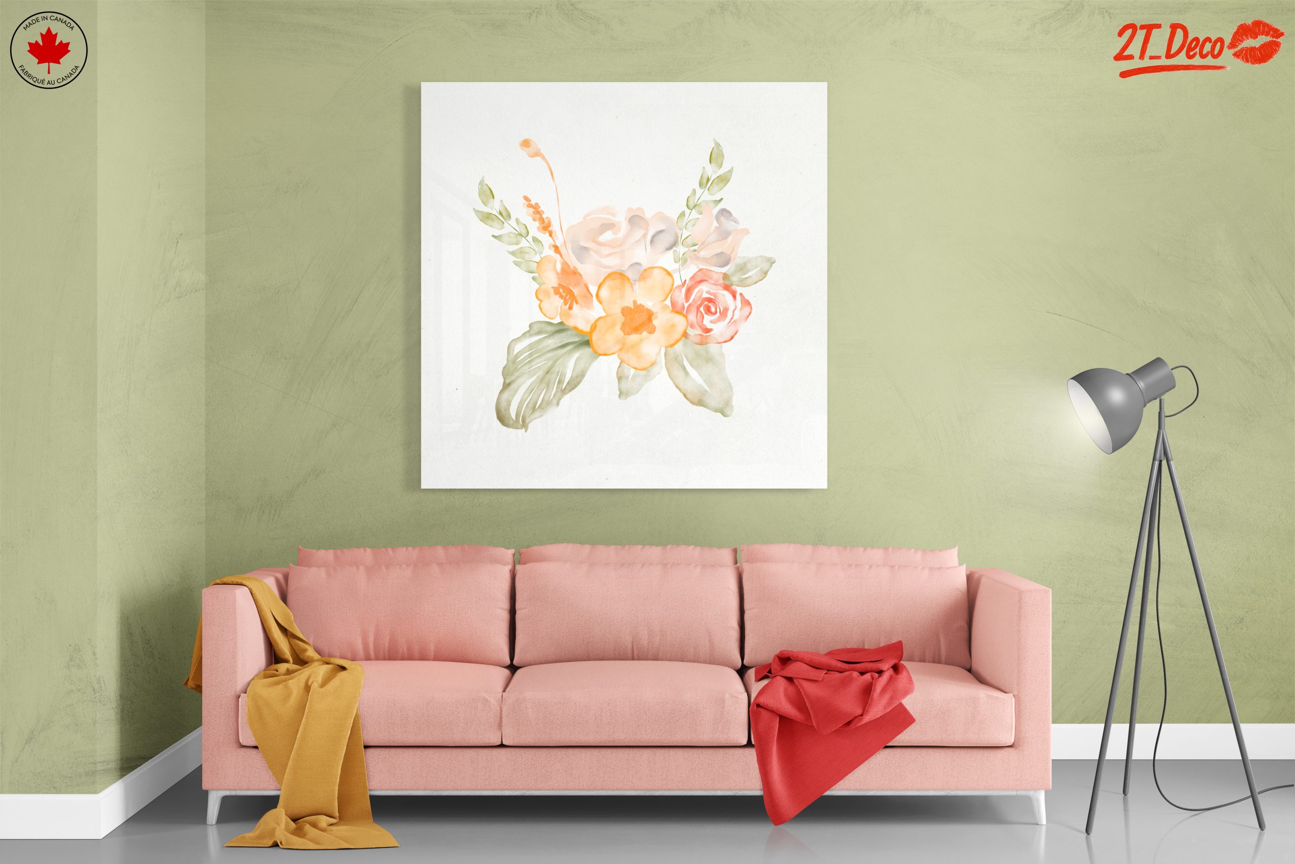 Elegant Floral Arrangement in Watercolor - Image 7