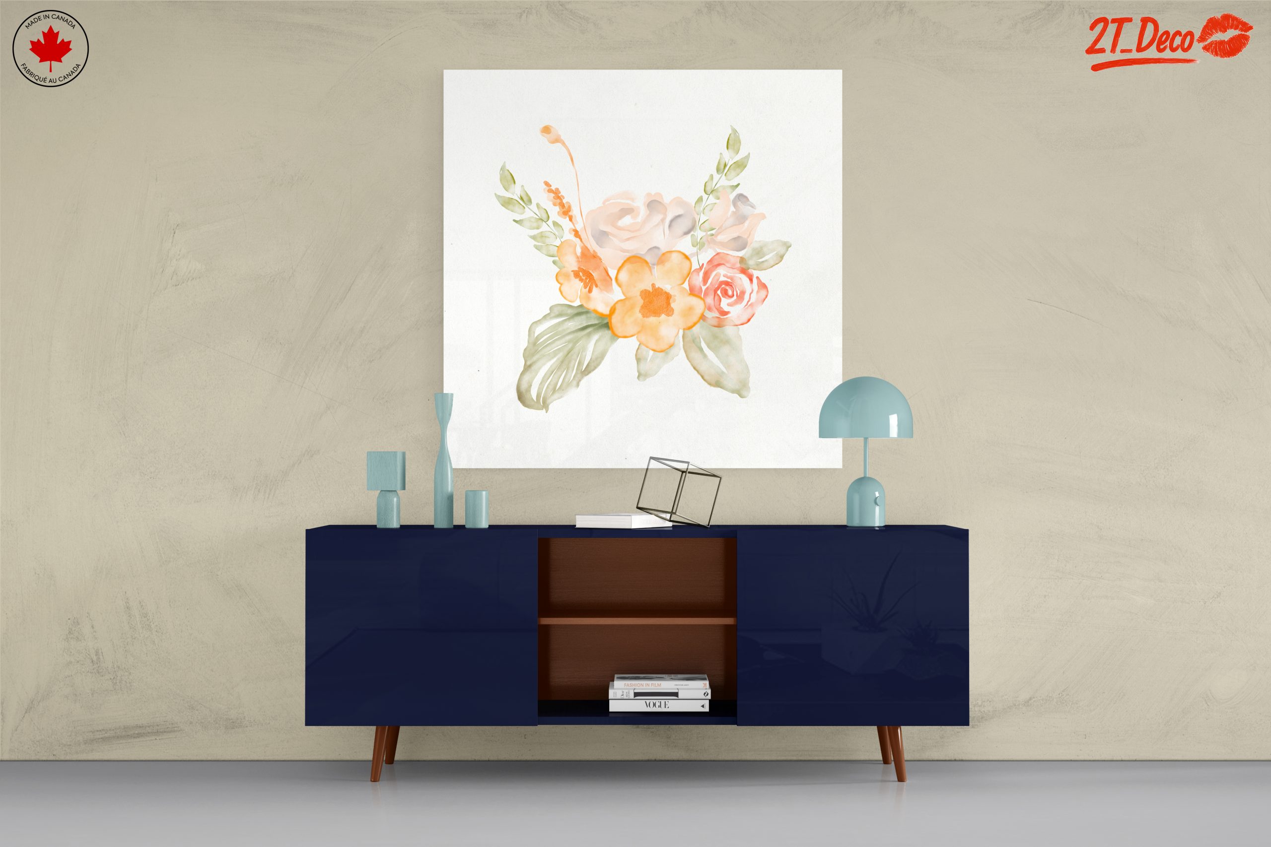 Elegant Floral Arrangement in Watercolor - Image 8