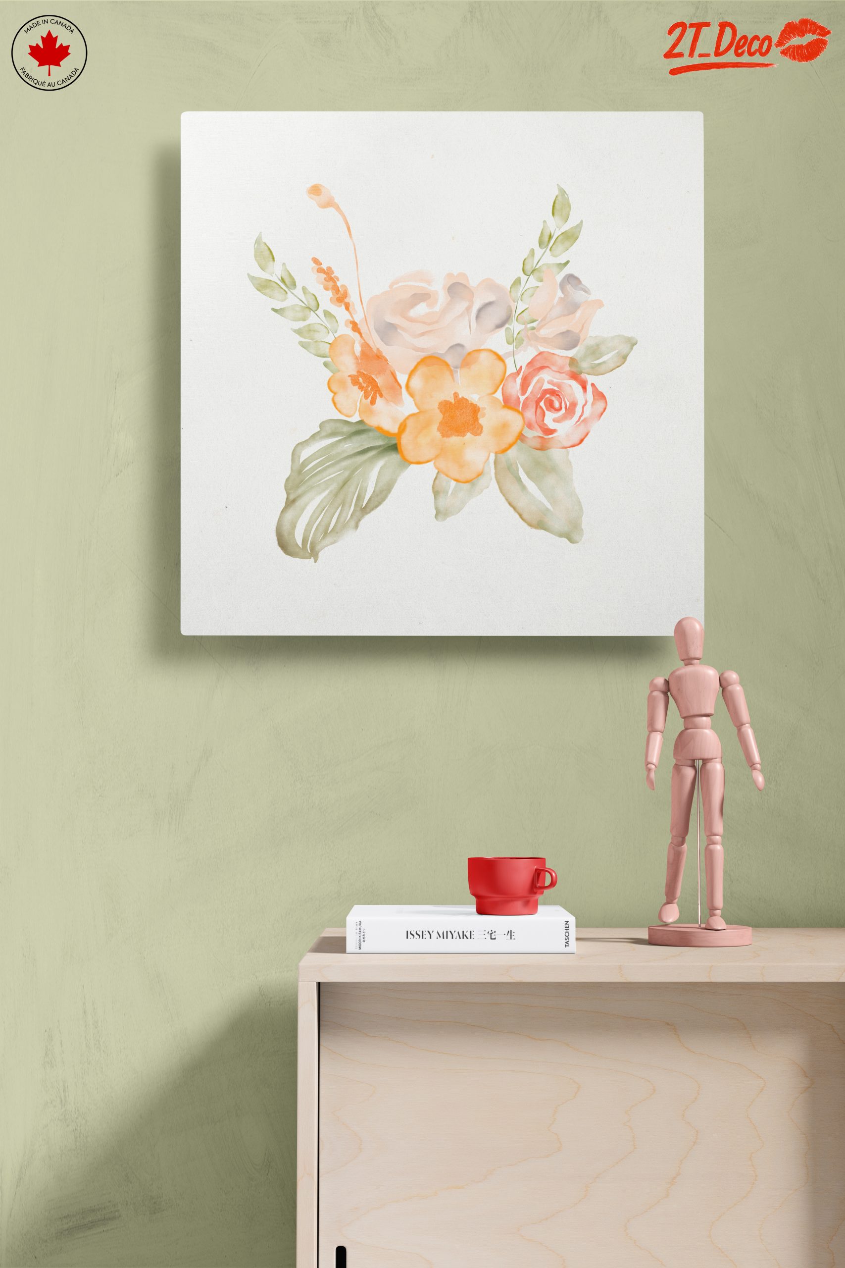 Elegant Floral Arrangement in Watercolor - Image 14
