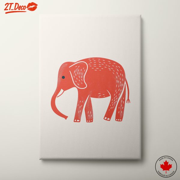 Whimsical Elephants Art for Playful Spaces