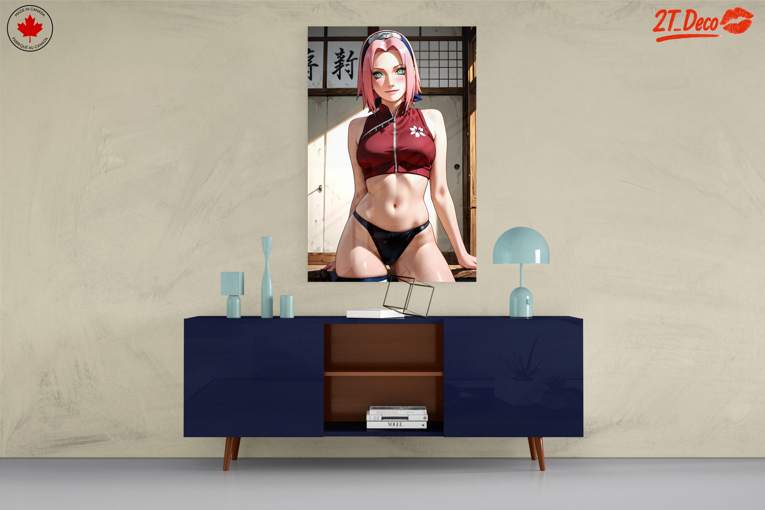 Sakura Haruno from Naruto in Traditional Setting - Image 8