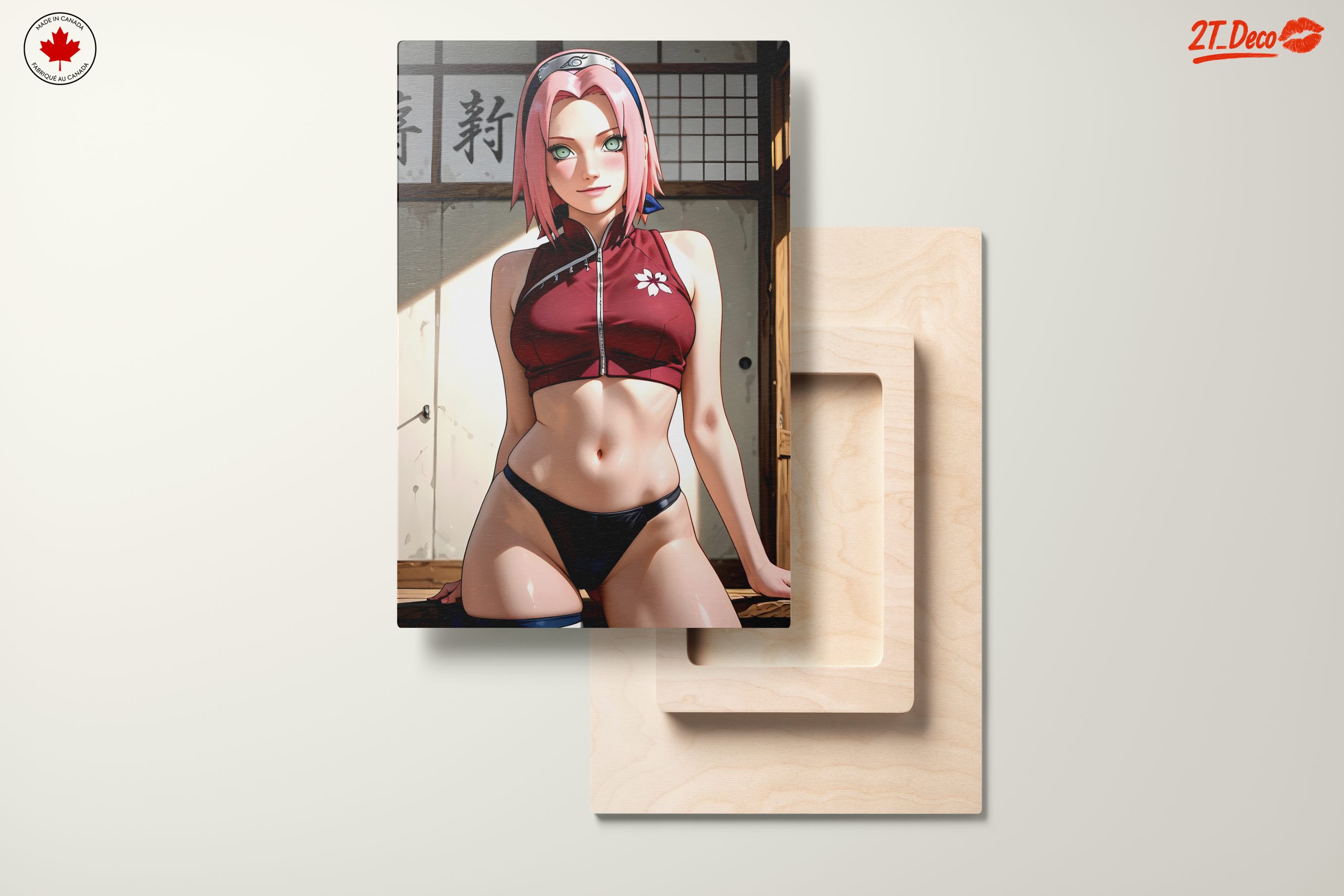 Sakura Haruno from Naruto in Traditional Setting - Image 11