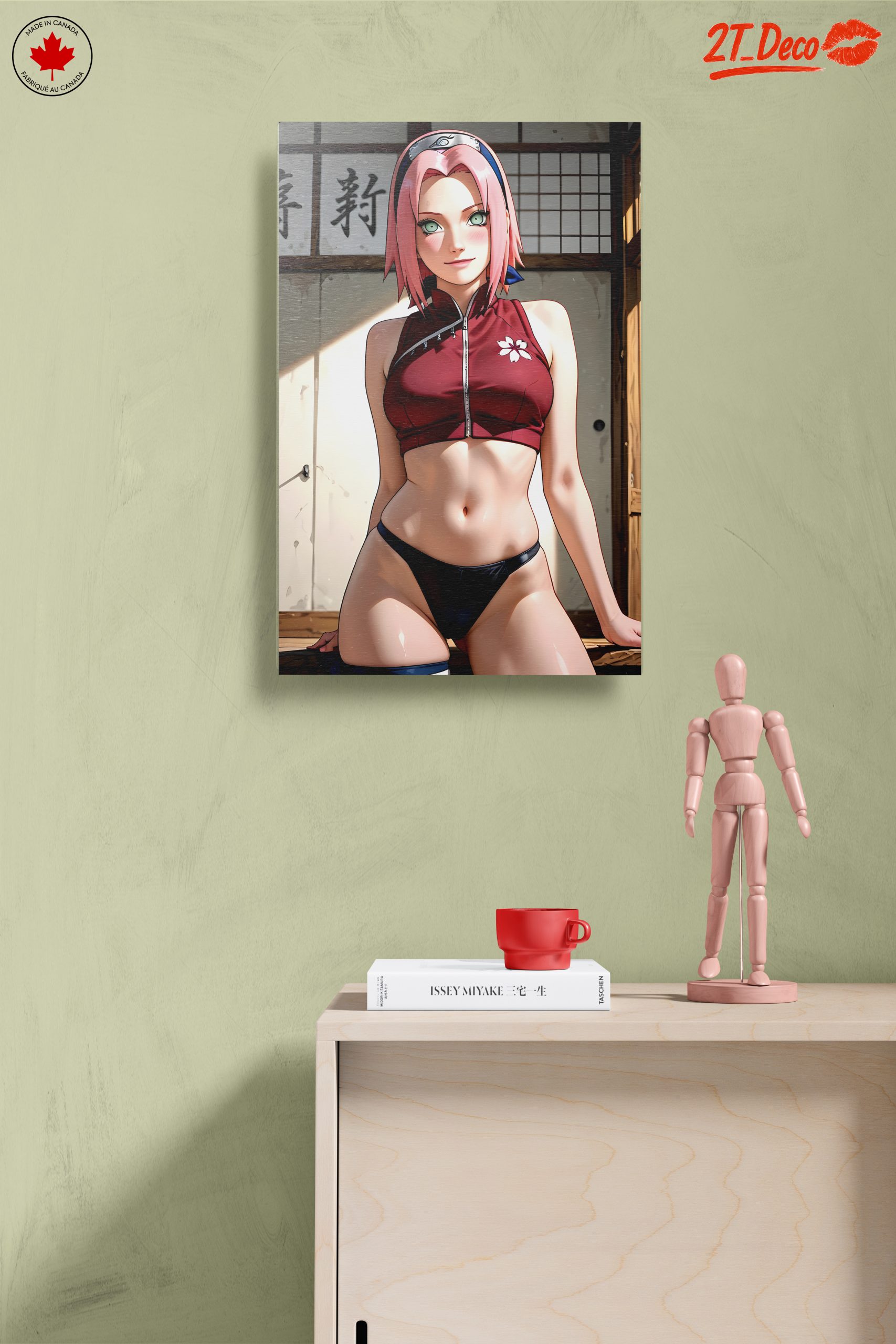 Sakura Haruno from Naruto in Traditional Setting - Image 14
